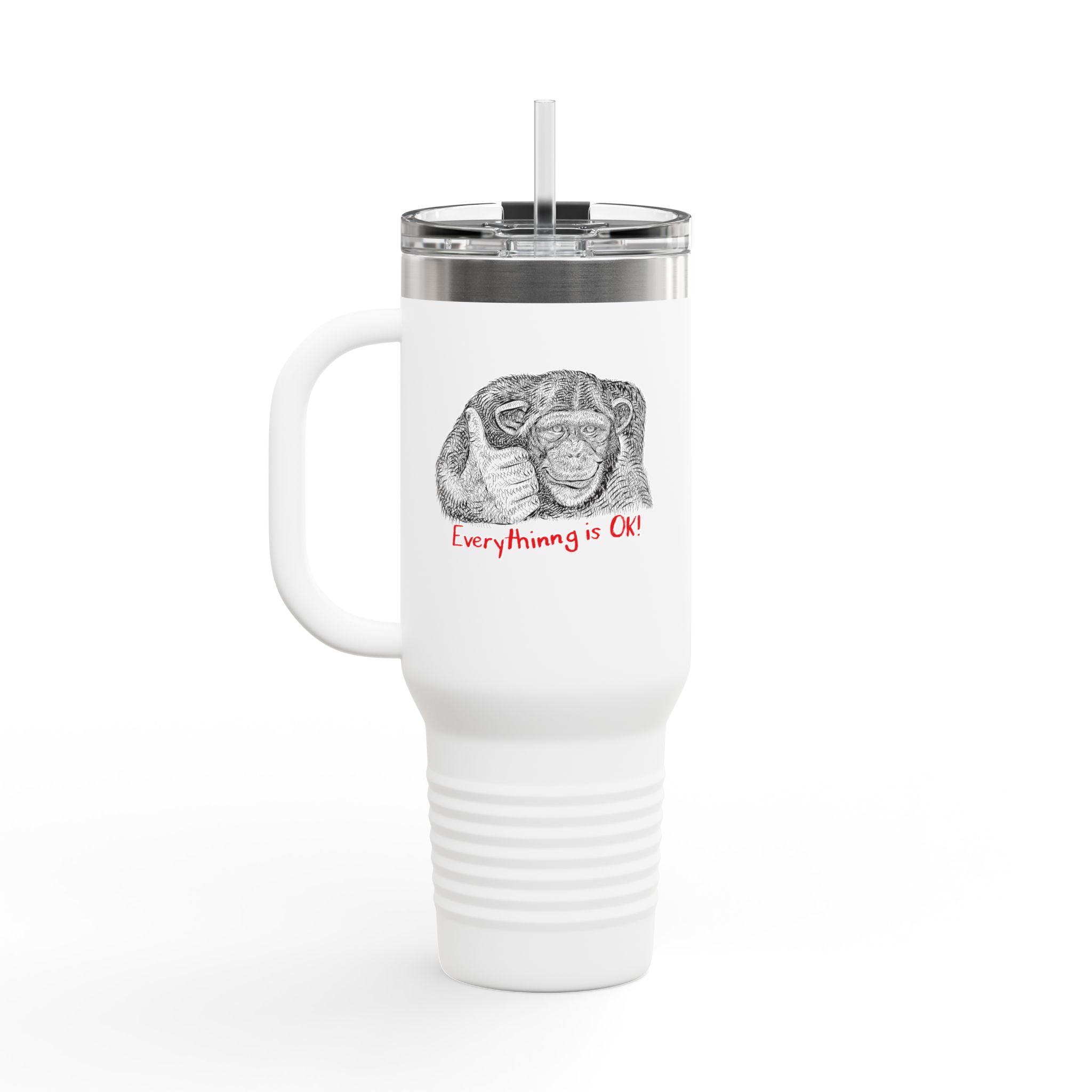 Everything is OK - insulated travel mug 40oz