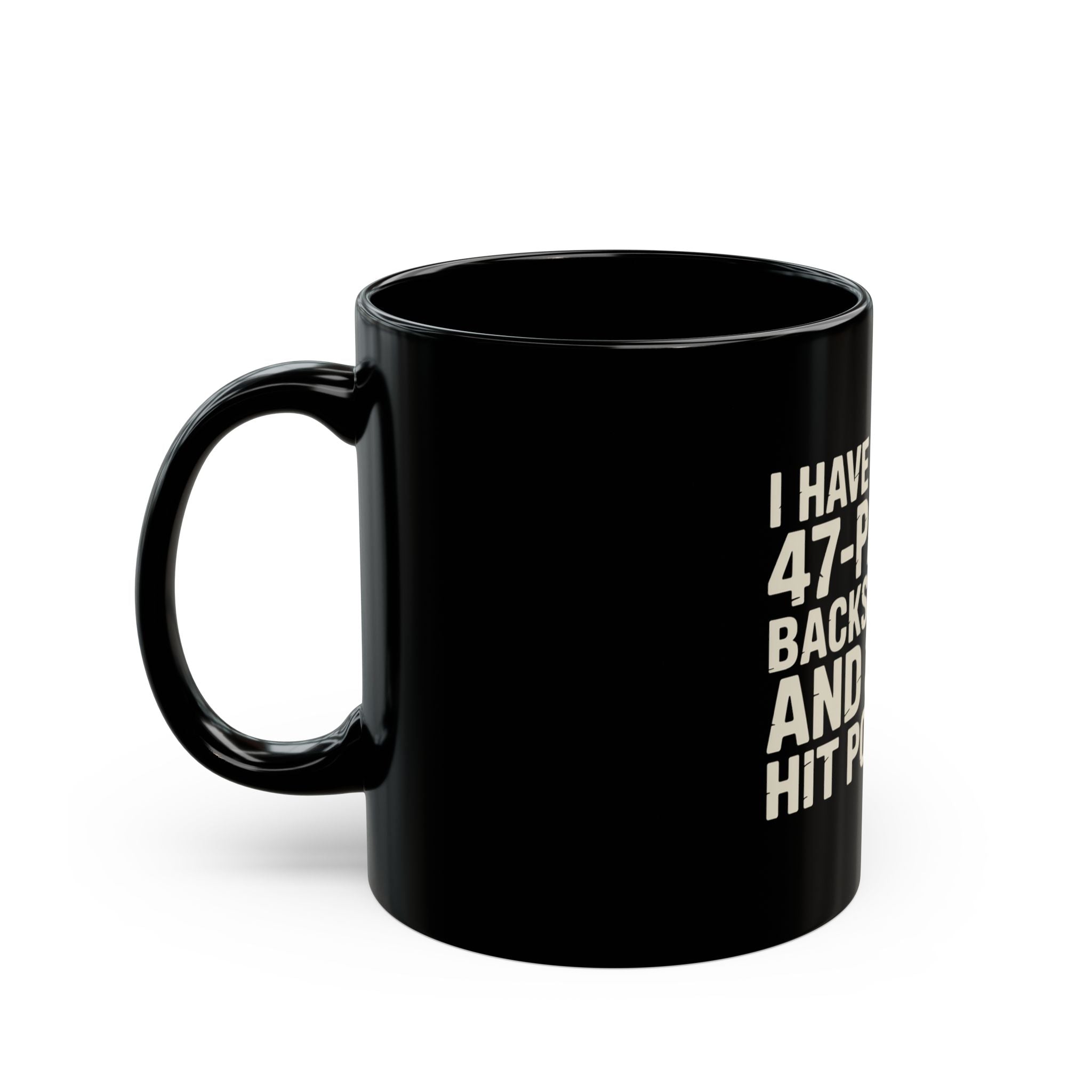 I Have a 47-Page Backstory and 3 Hit Points Mug