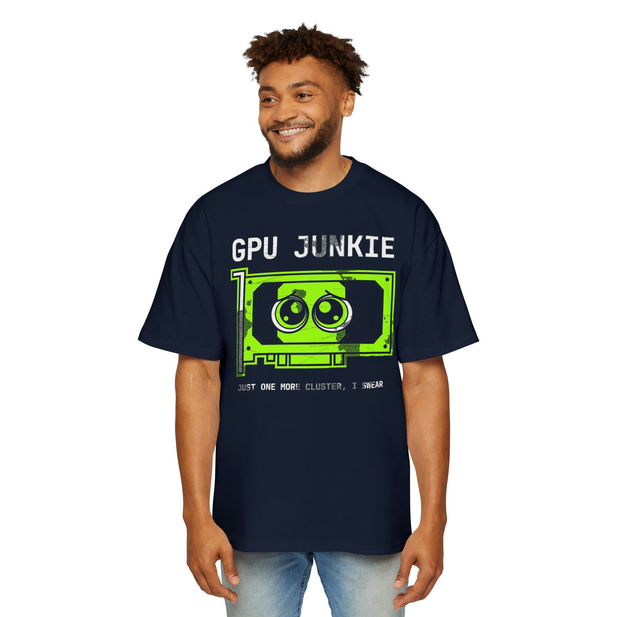 GPU Junkie Oversized Tee