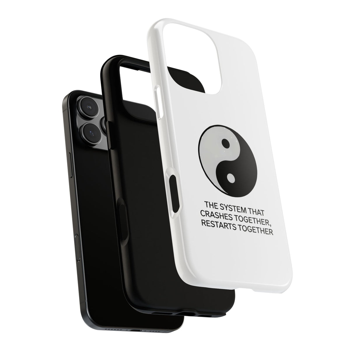 The System That Crashes Together, Restarts Together Phone Case