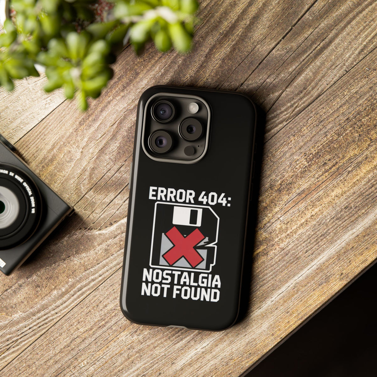 Error 404 Nostalgia Not Found Phone Case