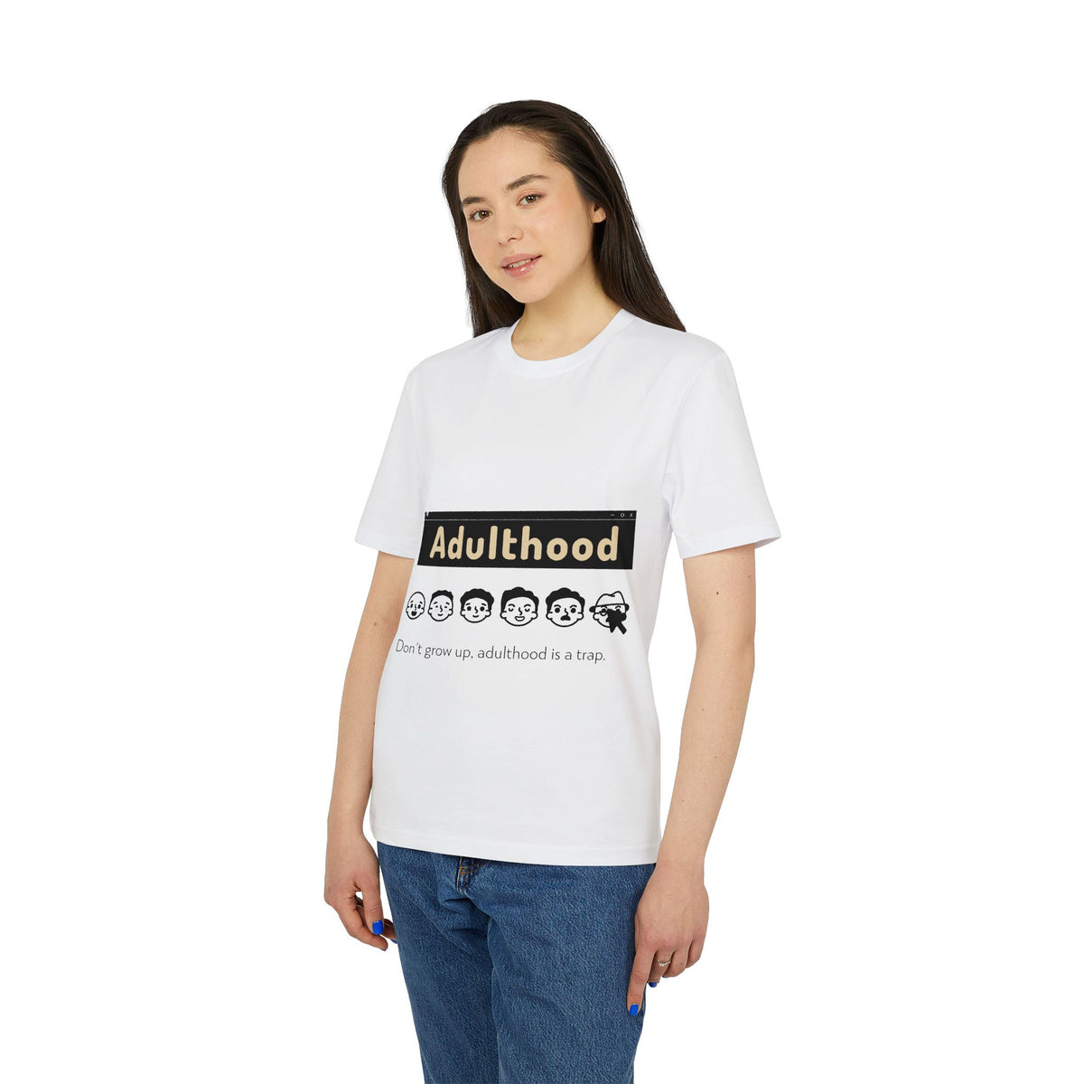Adulthood Is a Trap Organic Tee