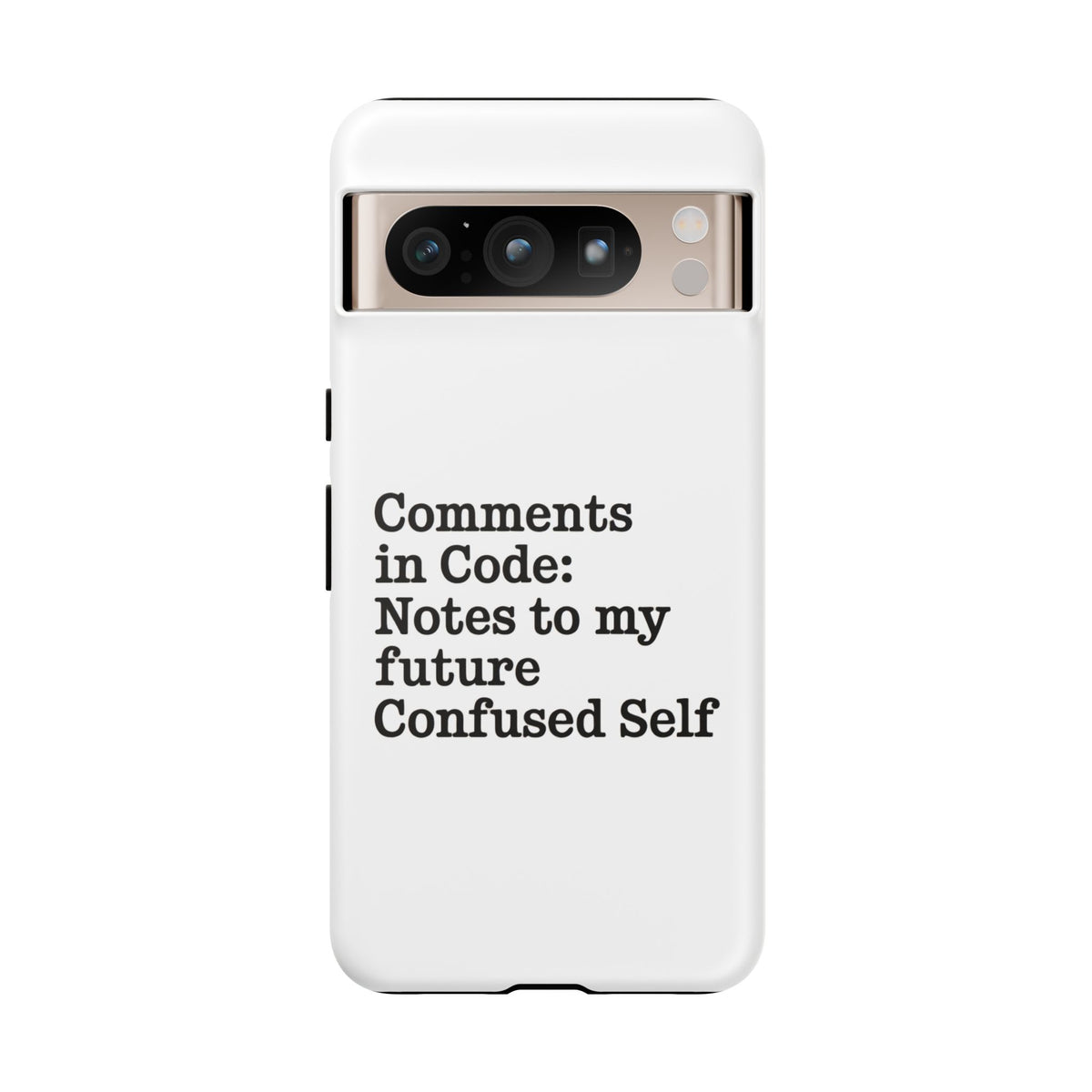 Comments in Code, Notes to My Future Confused Self Phone Case