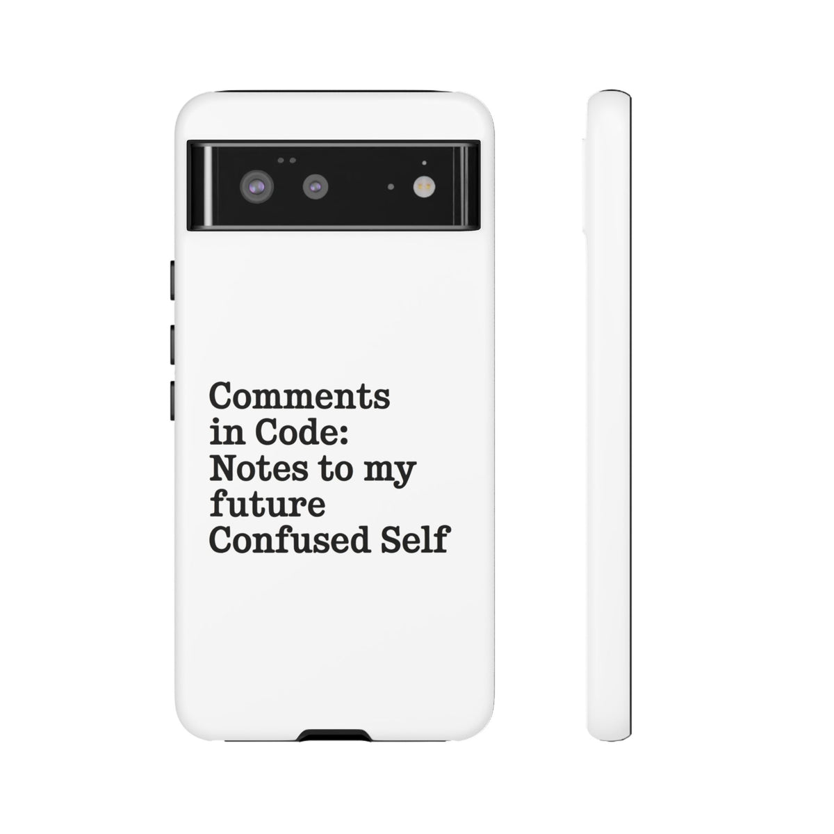Comments in Code, Notes to My Future Confused Self Phone Case