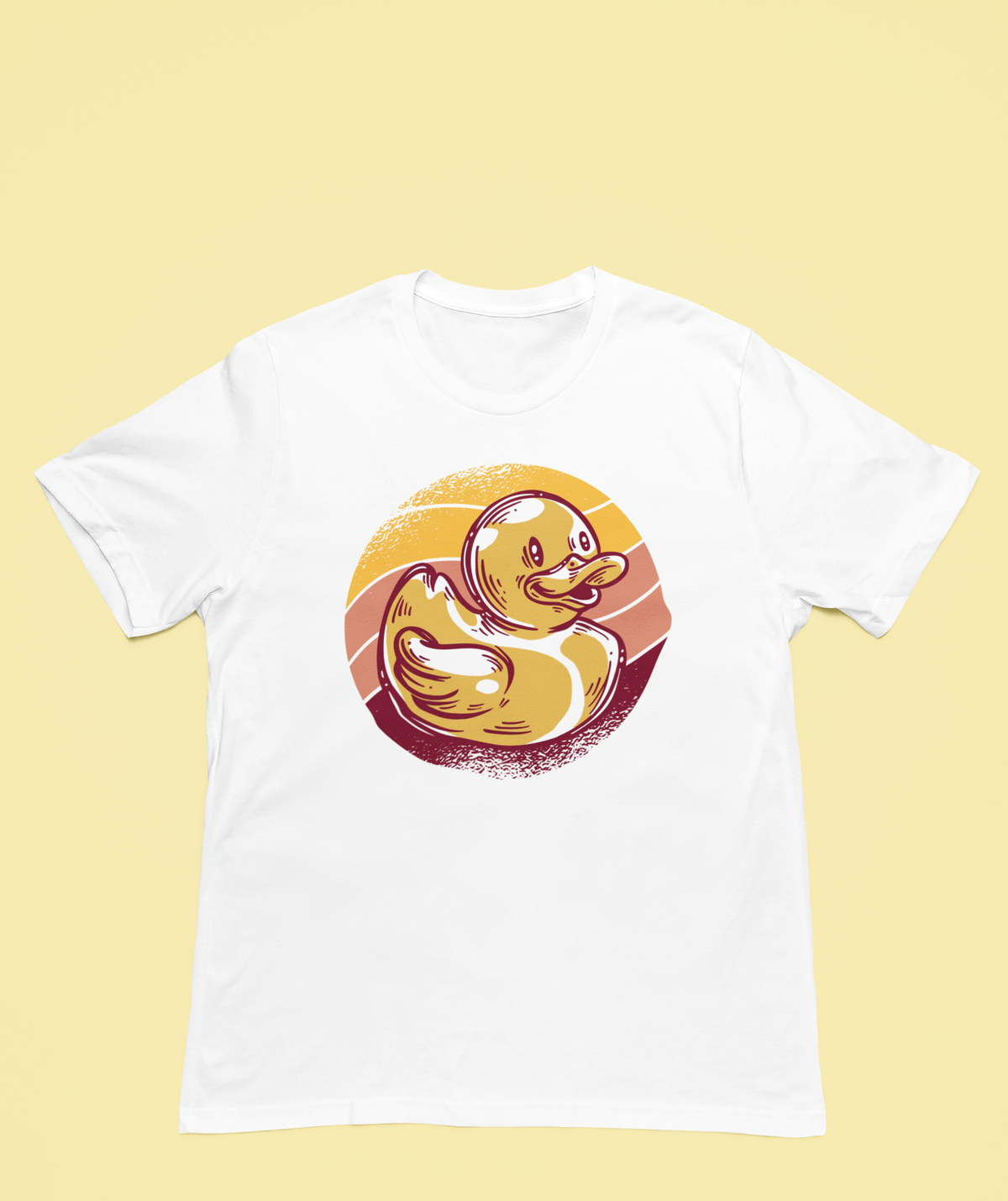 Vintage Duck T-Shirt | Funny Retro Duck Graphic Tee | Nostalgic Style Gift | Geekpsters
