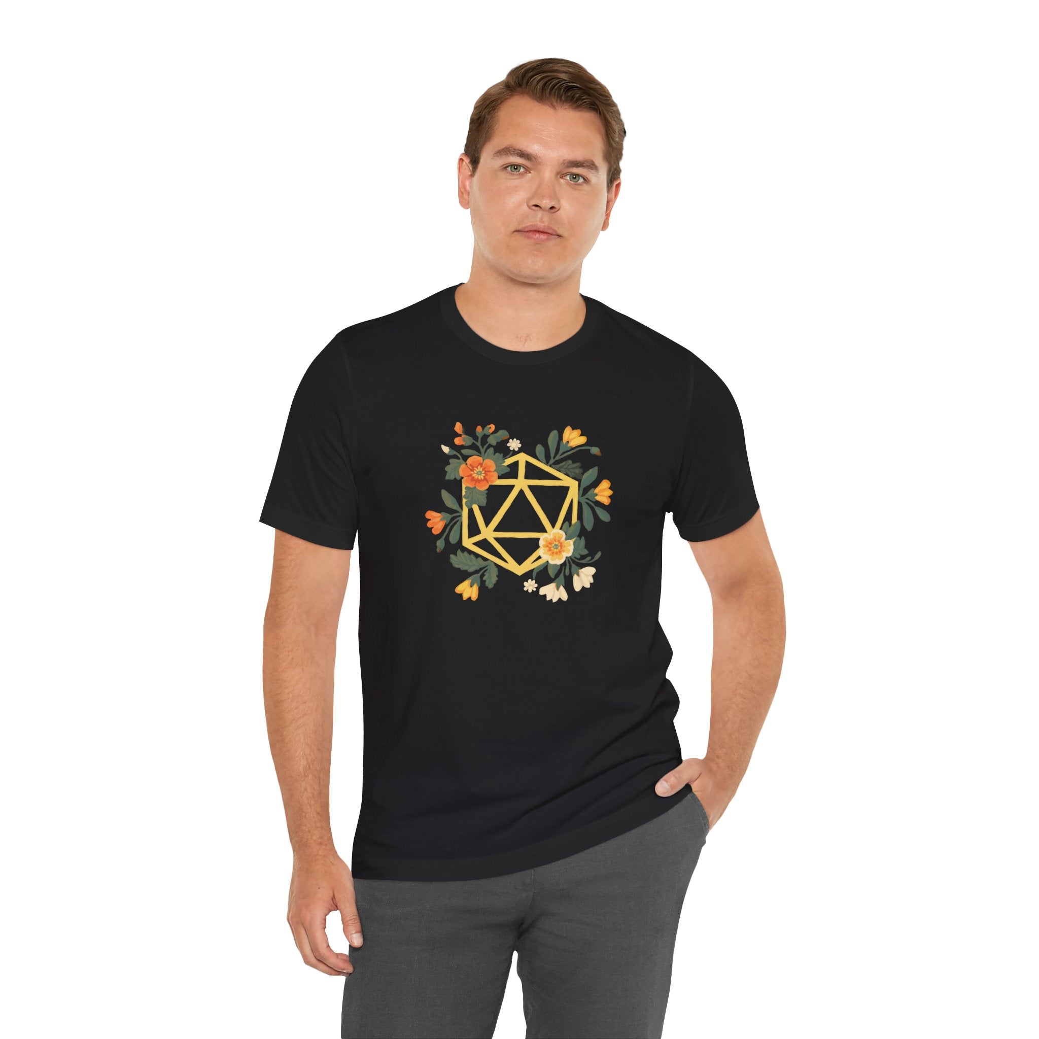 Flower Polyhedron - T-Shirt
