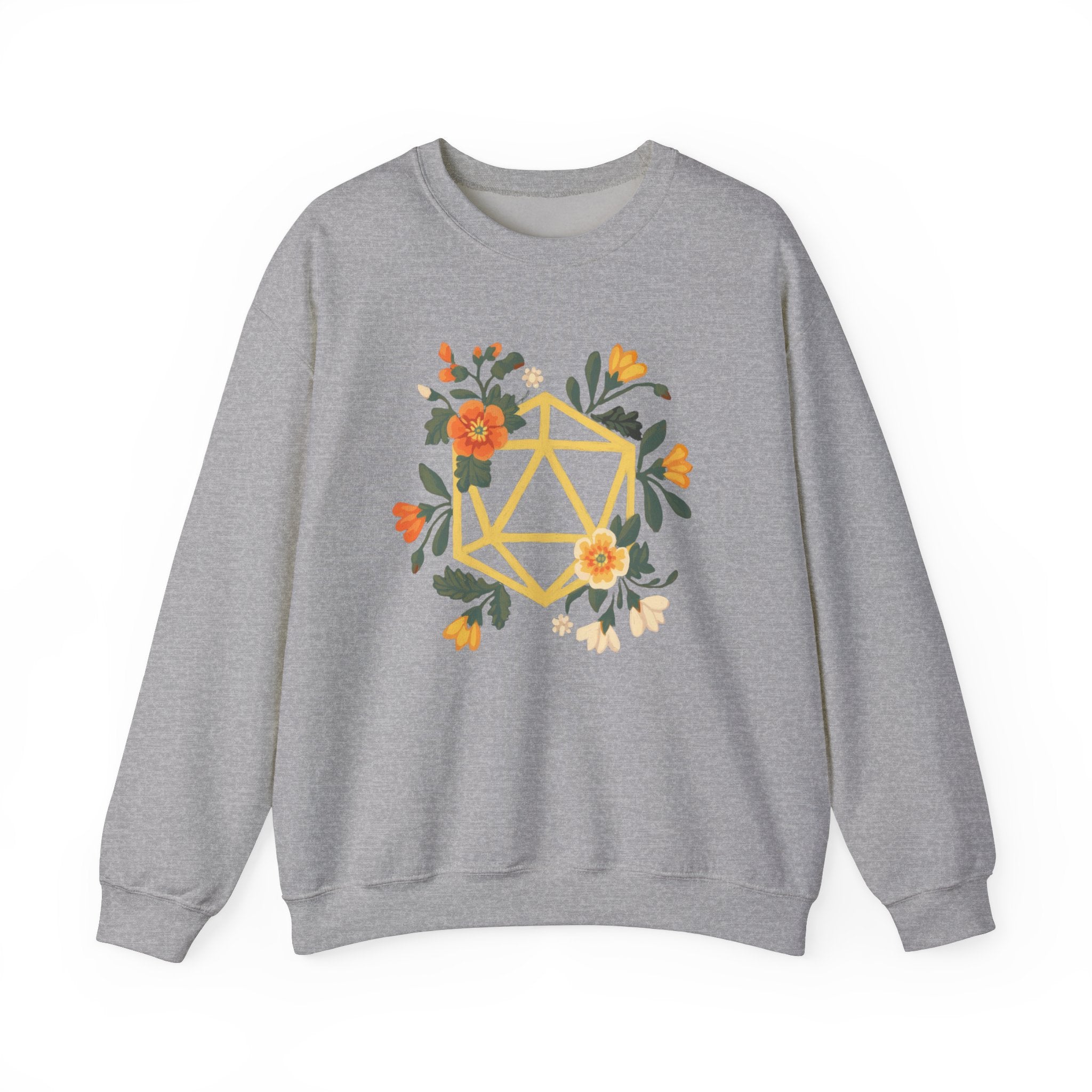 Floral Polyhedron - Sweatshirt