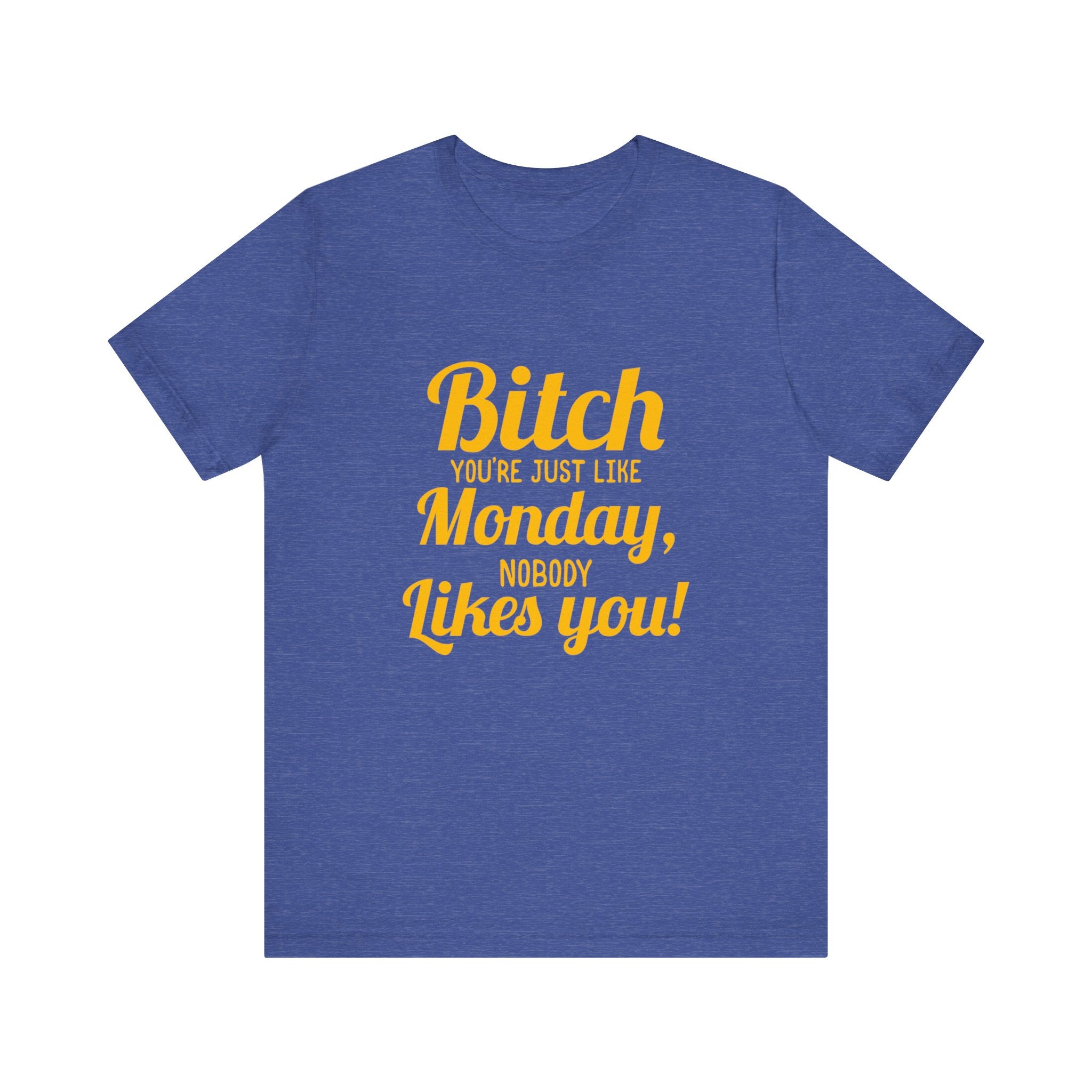 Bitch you are just like Monday nobody likes you T-Shirt