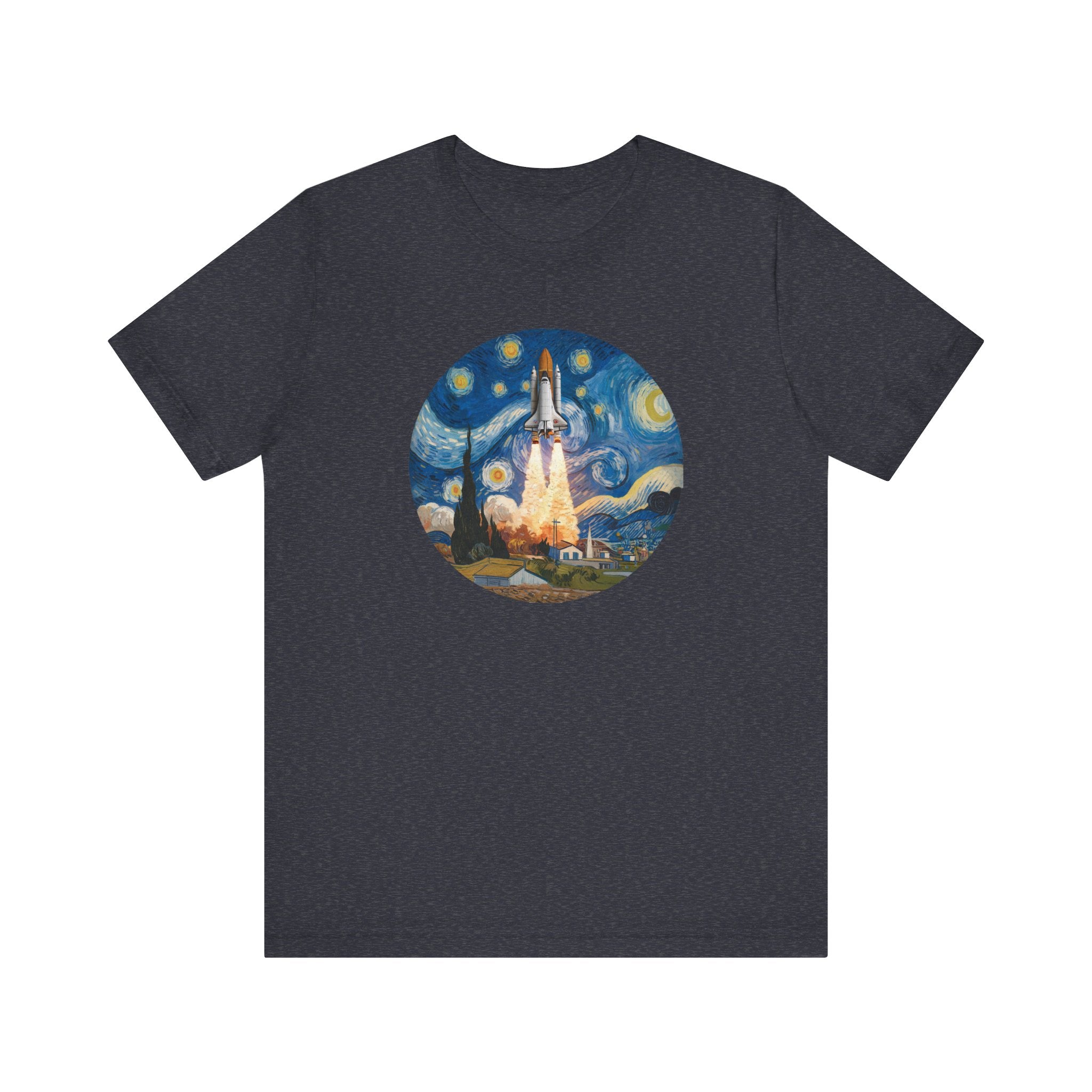 Van Gogh Spaceship - T-Shirt