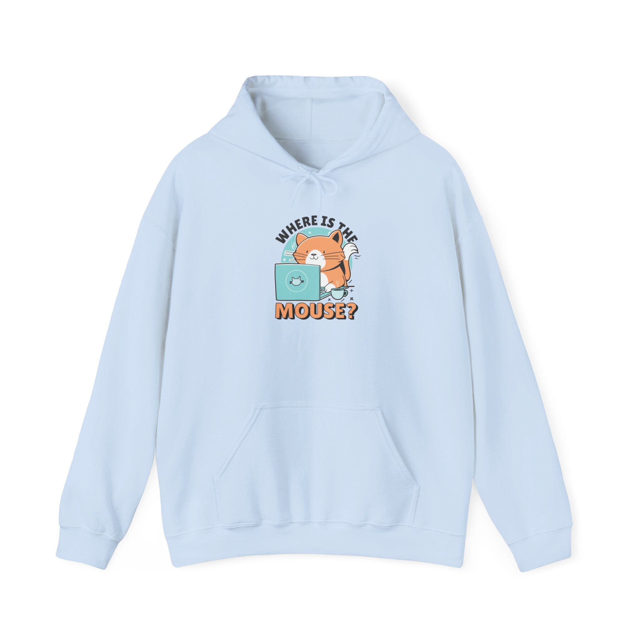 Mouse Cat - Hooded Sweatshirt