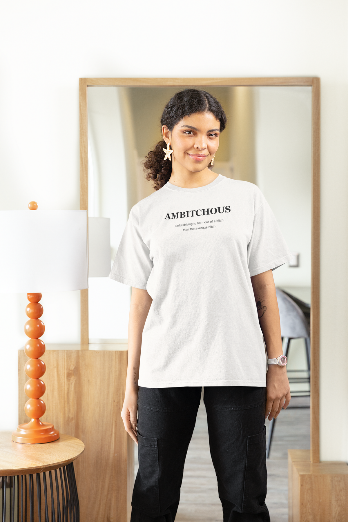 Women's tee mockup
