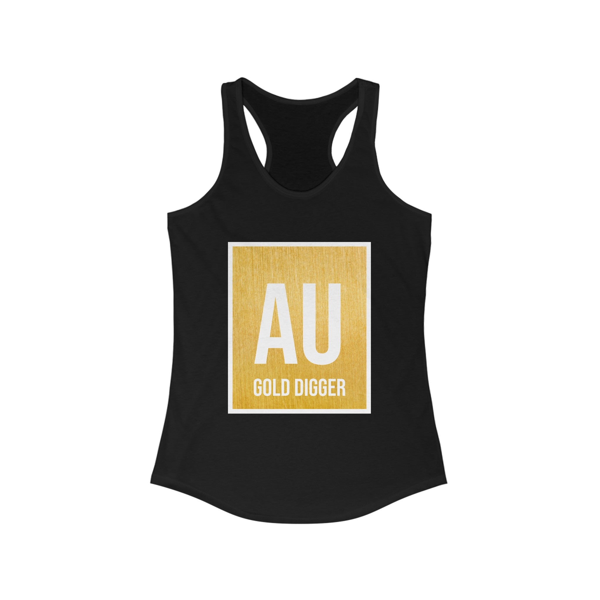 AU Gold Digger - Women's Racerback Tank
