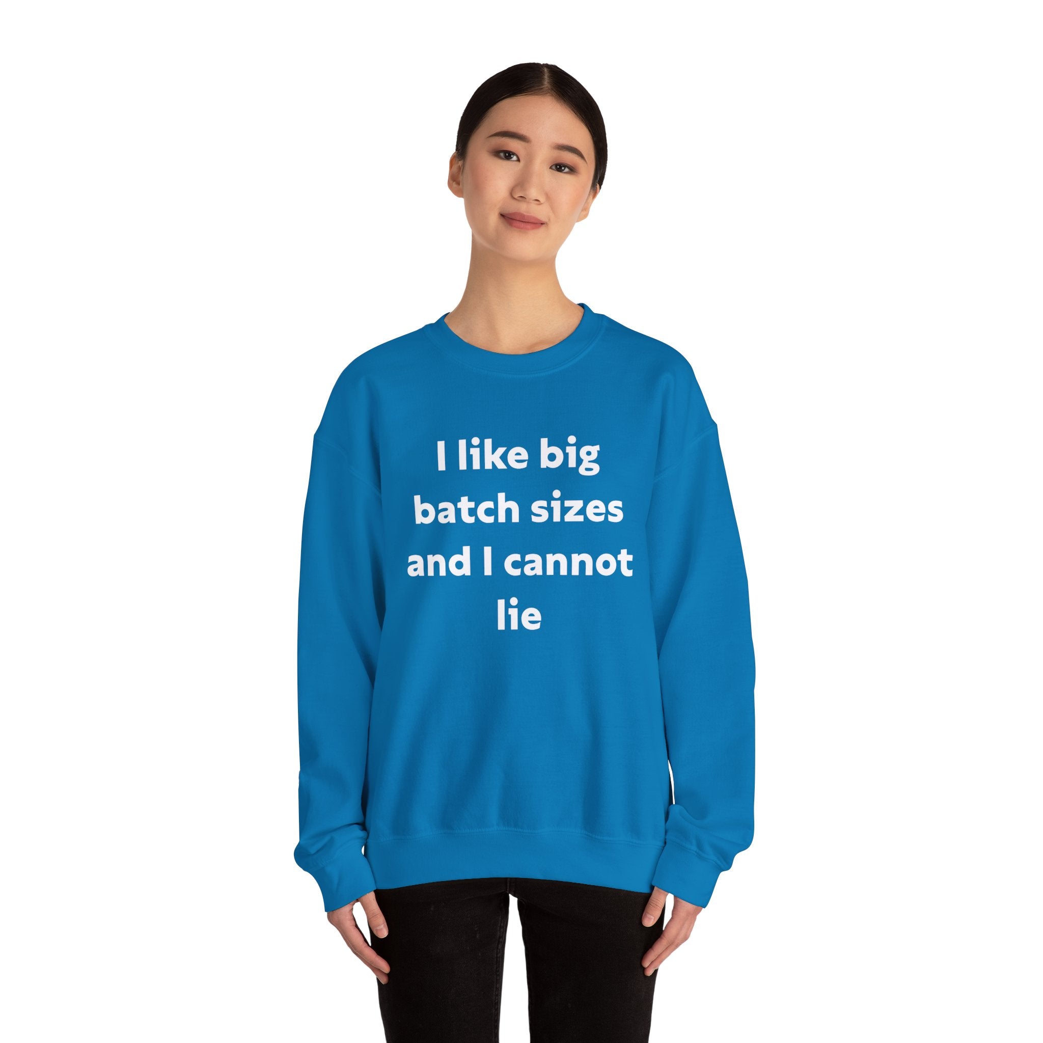 I Like Big Batch Sizes and I Cannot Lie - Sweatshirt