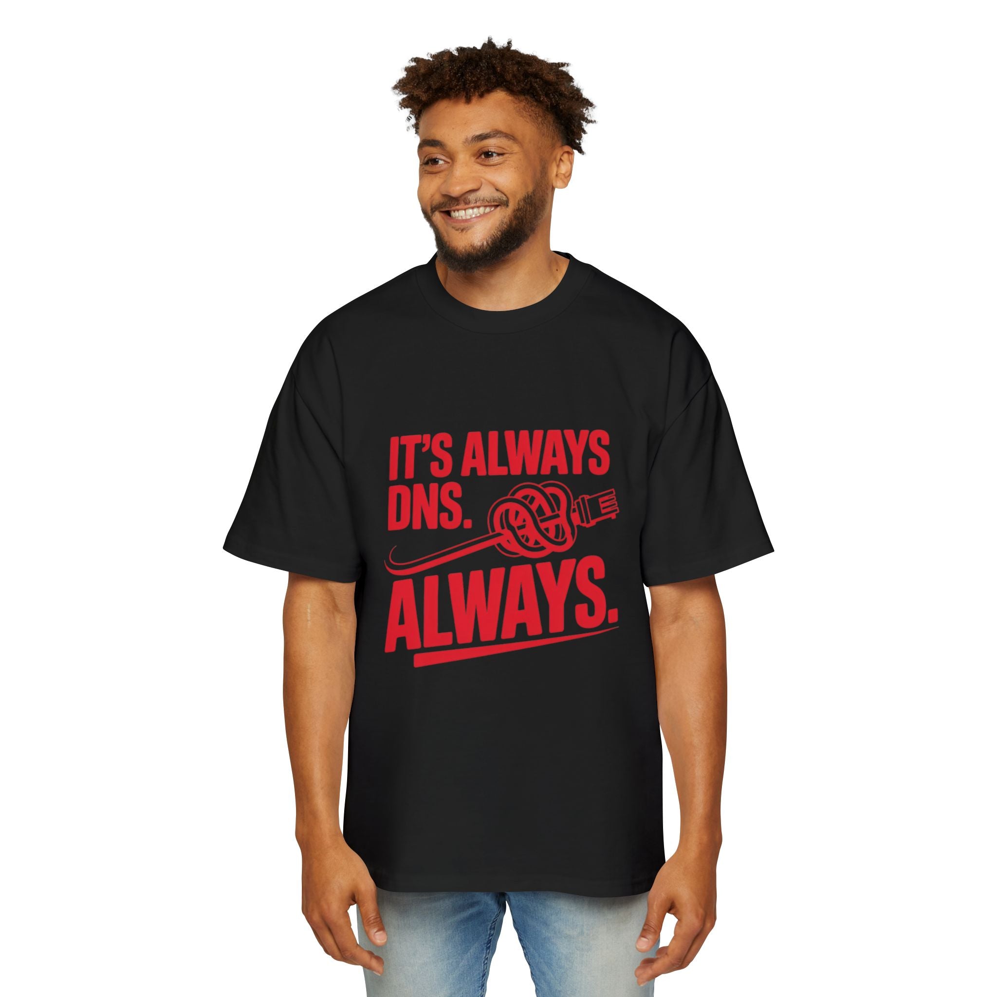 It's Always DNS Oversized Tee
