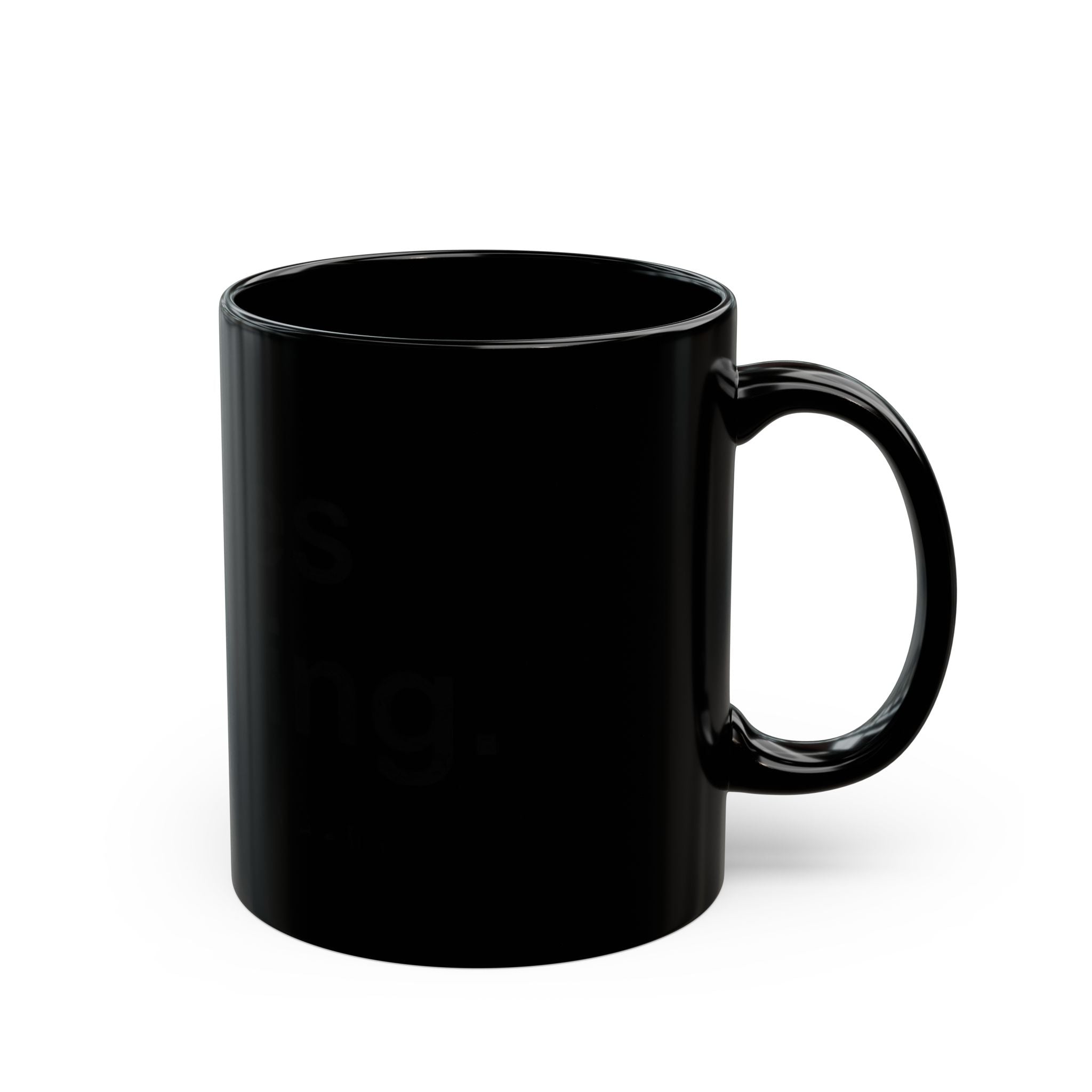 AI SOLVES EVERYTHING - Black Mug