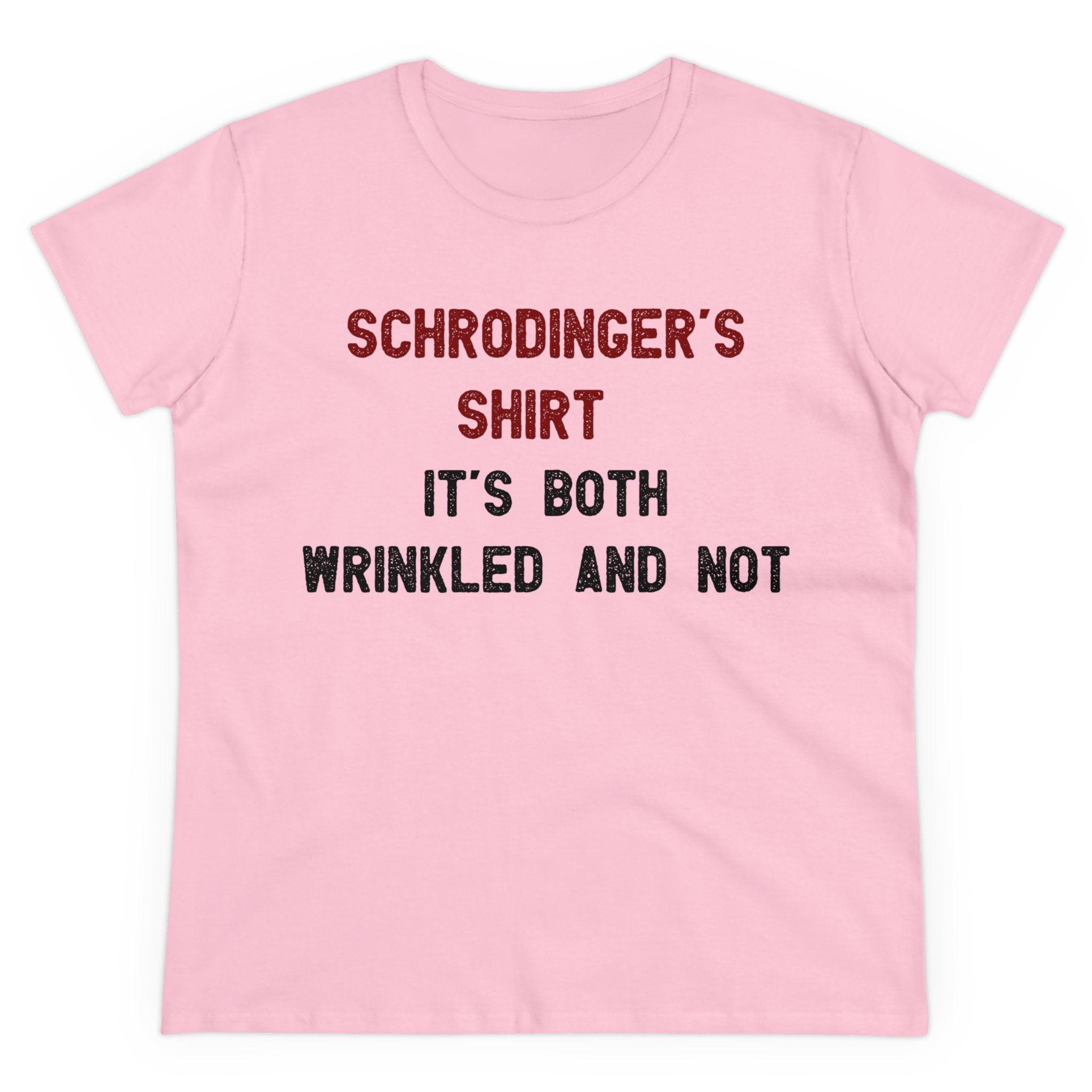 Schrodingers Shirt - Women's Tee T-Shirt - Geekpsters geek apparel