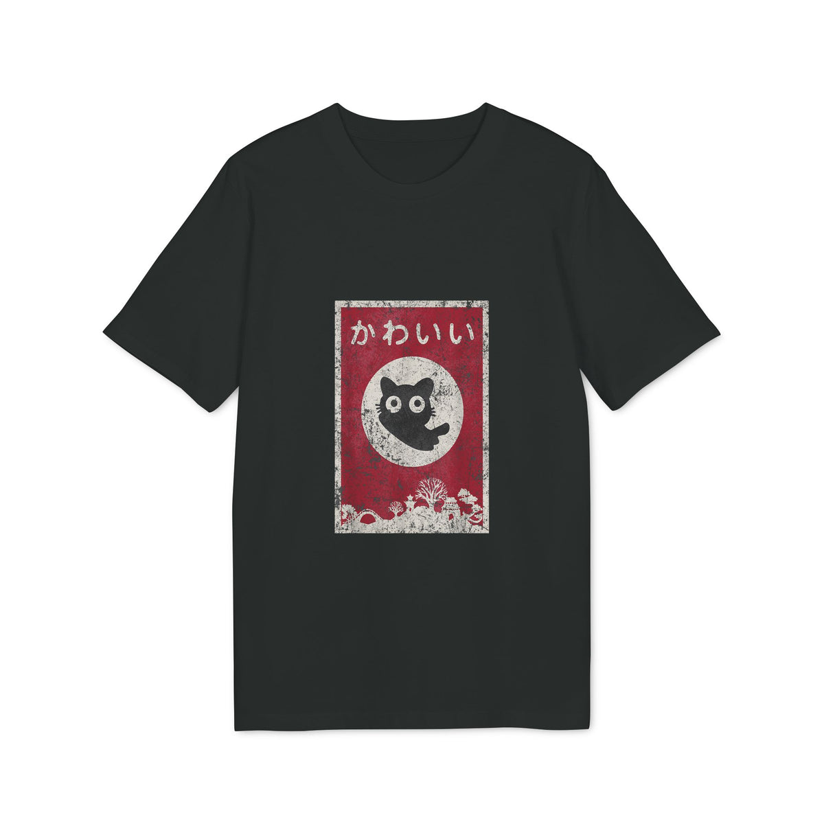 Kawaii Japanese Cat Organic Tee