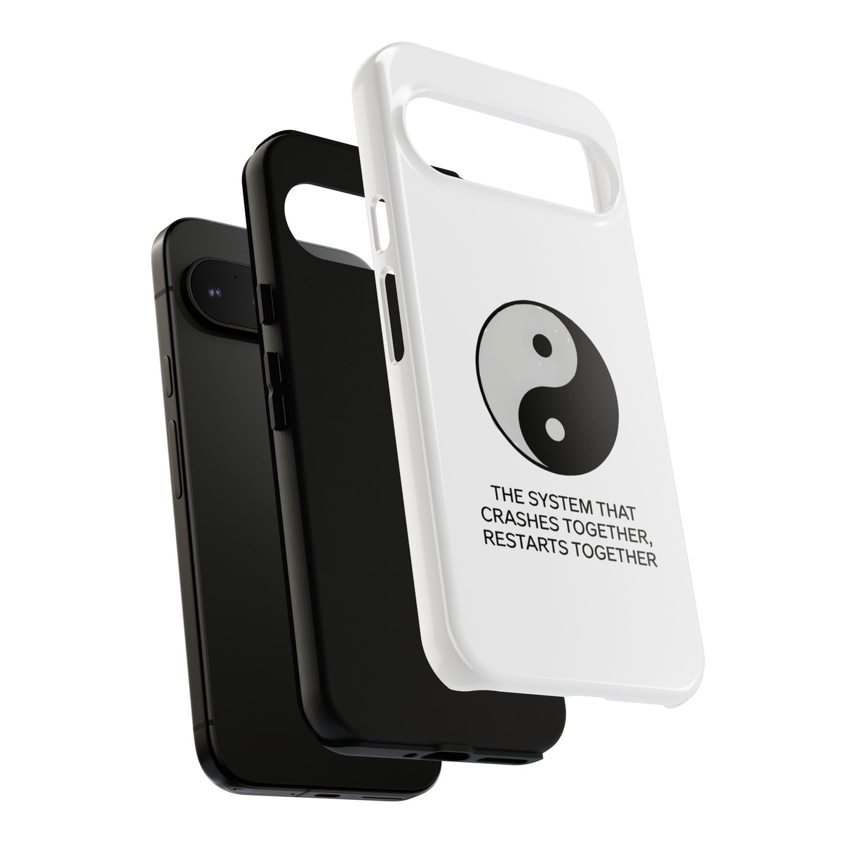 The System That Crashes Together, Restarts Together Phone Case