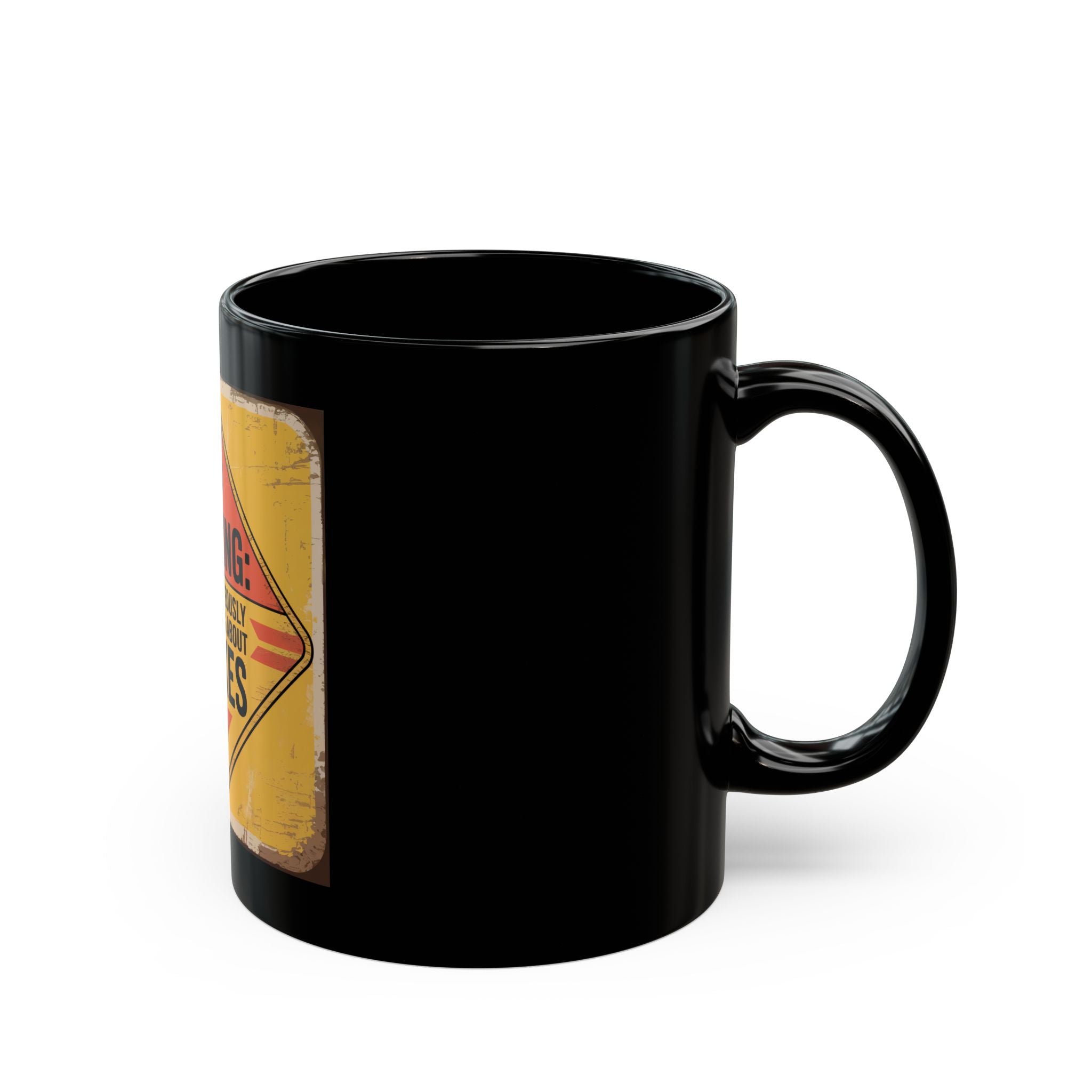 WARNING May Spontaneously Start Talking About Indexes - Black Mug