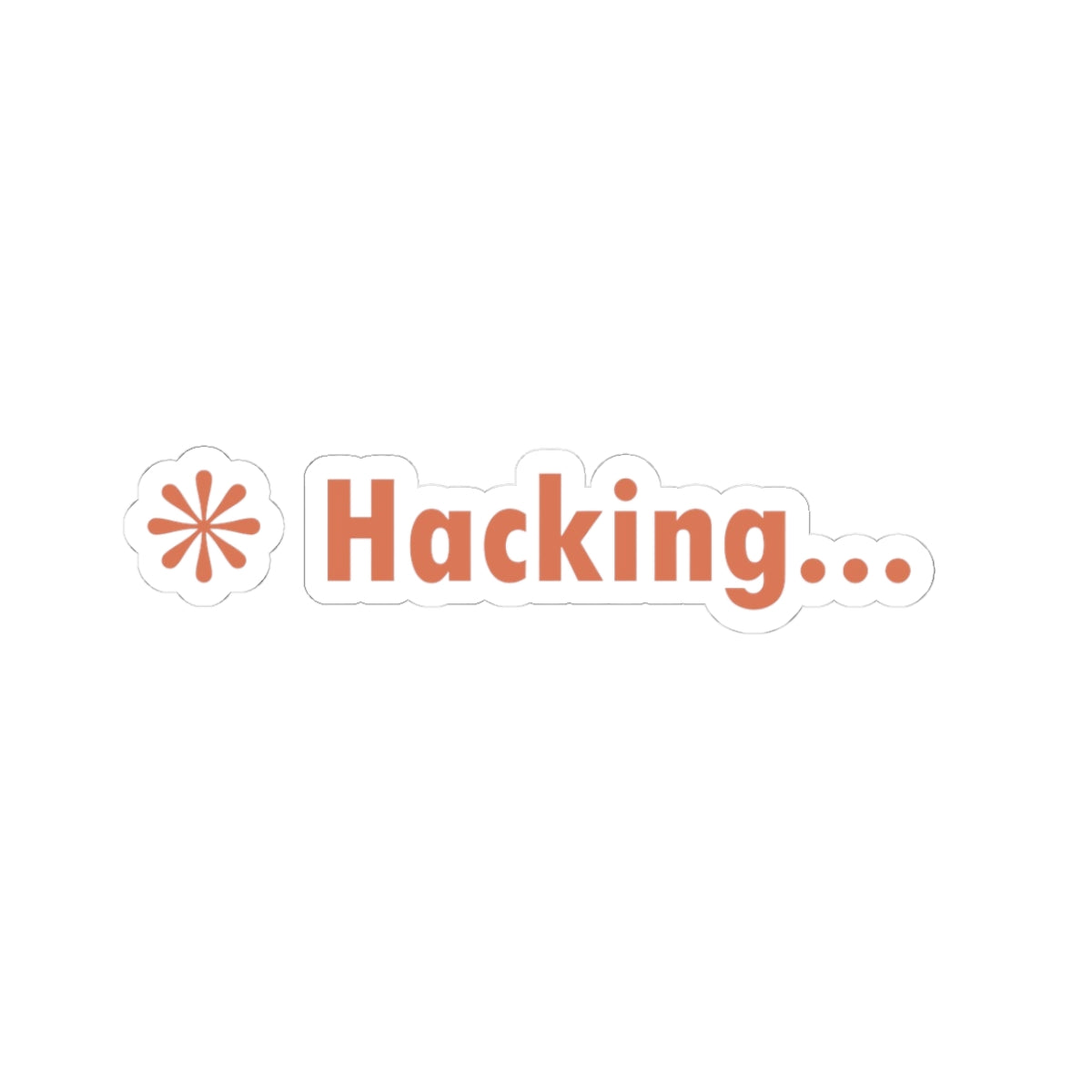 Hacking Claude Code Sticker