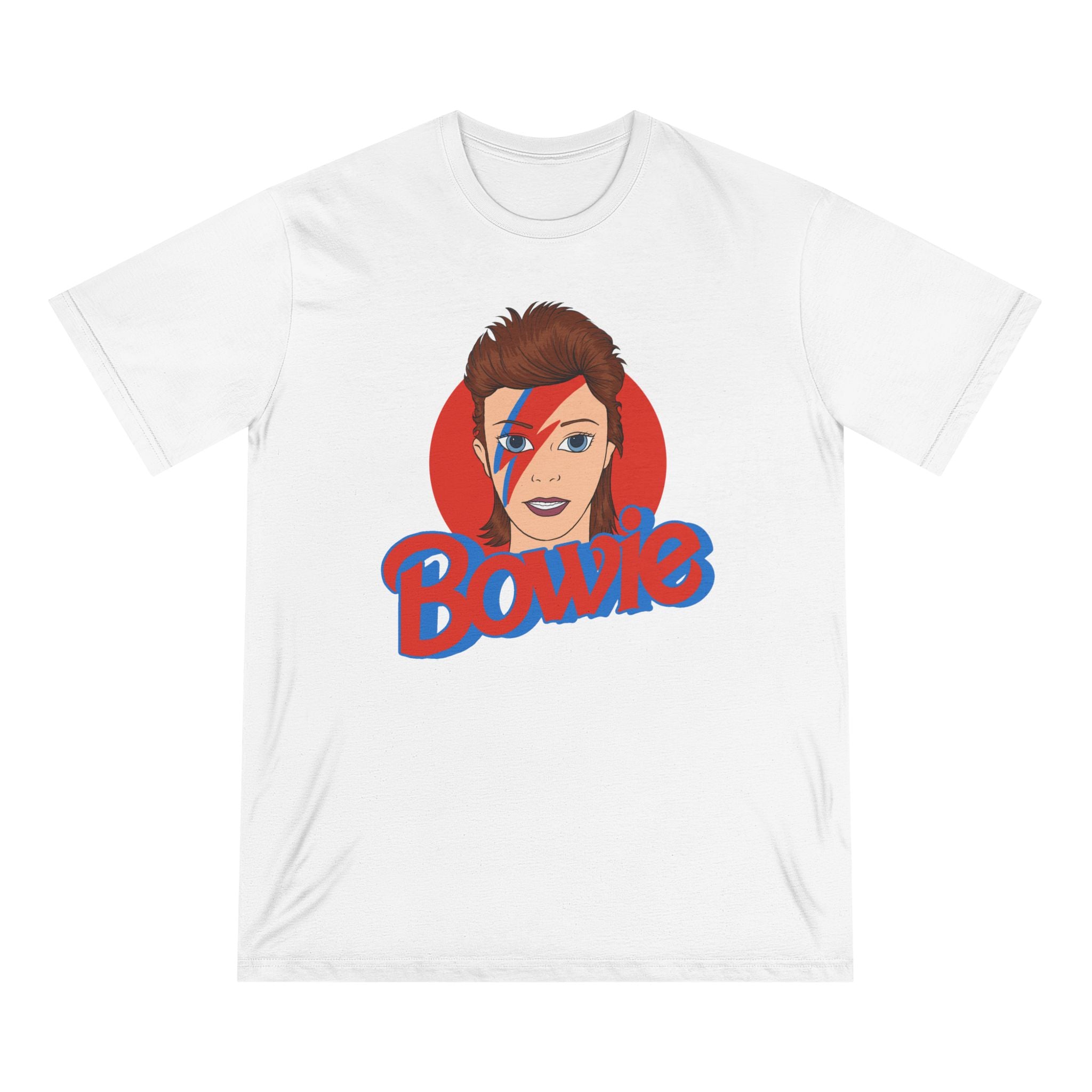 Bowie Organic T-Shirt | Music Legend Tee | Geekpsters