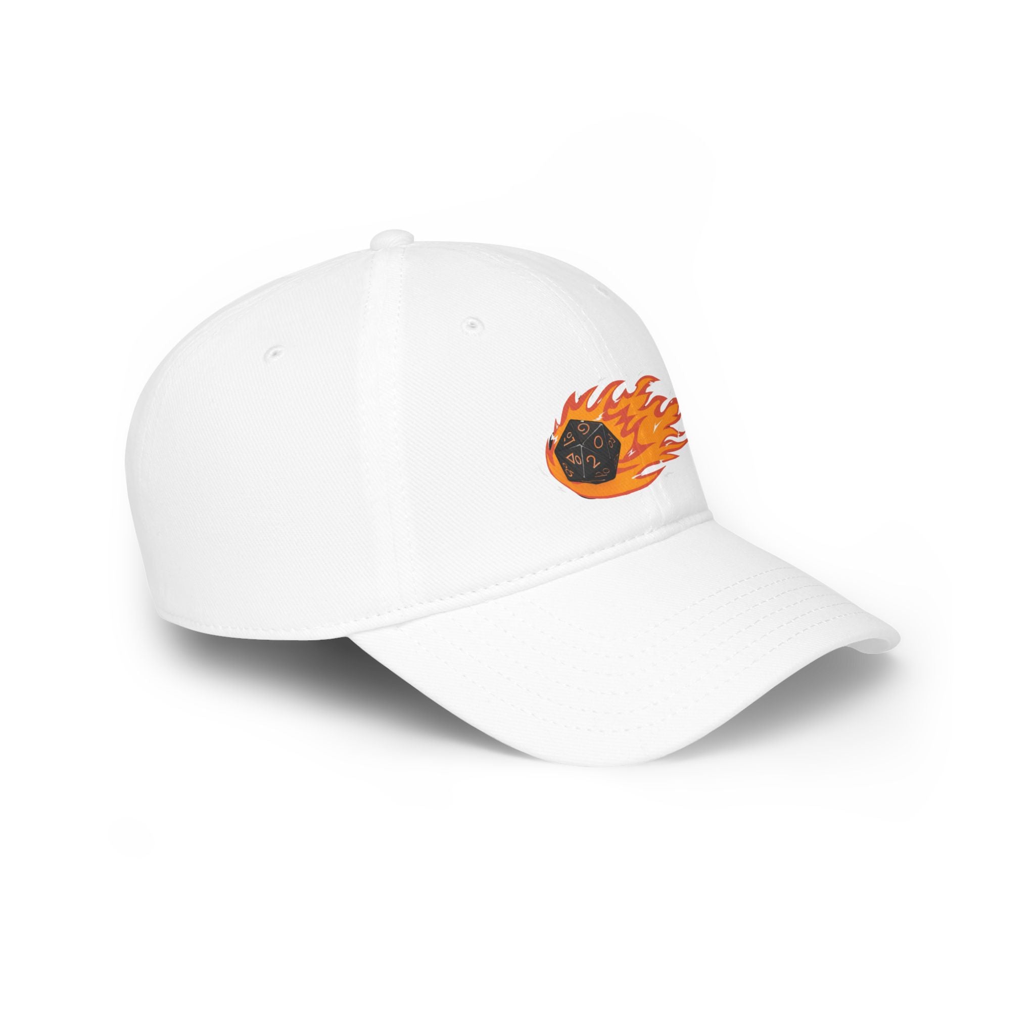 Polyhedral Dice On Fire - Hat