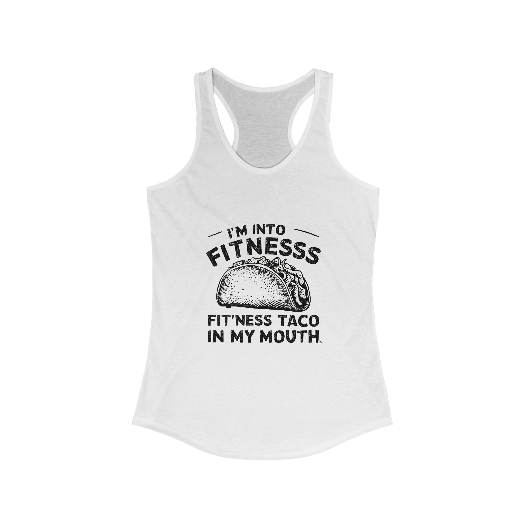 Im into Fitness - Women's Racerback Tank