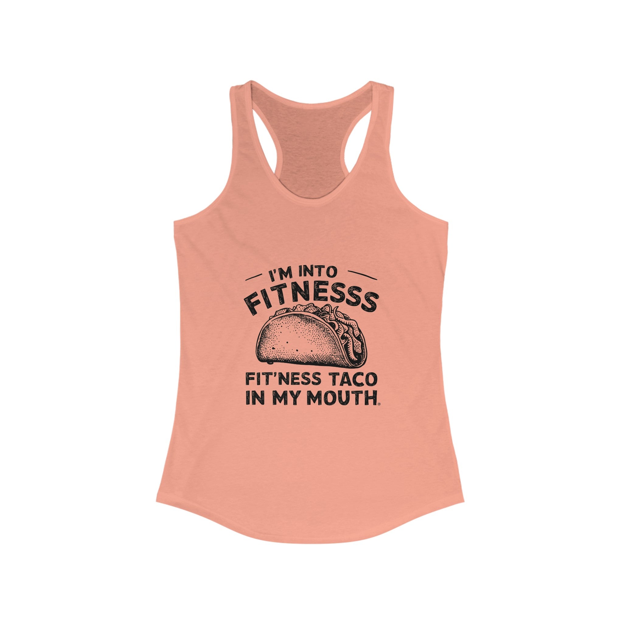 Im into Fitness - Women's Racerback Tank