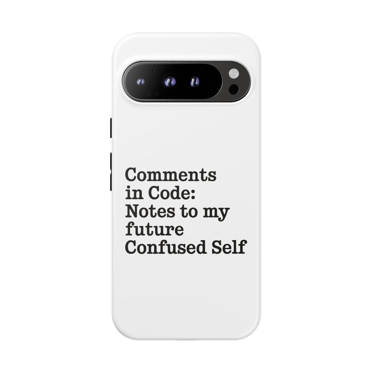 Comments in Code, Notes to My Future Confused Self Phone Case