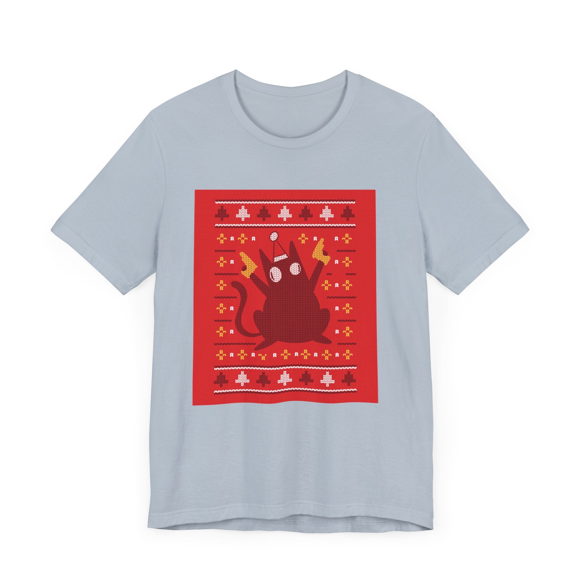 Ugly Sweater Cat - T-Shirt