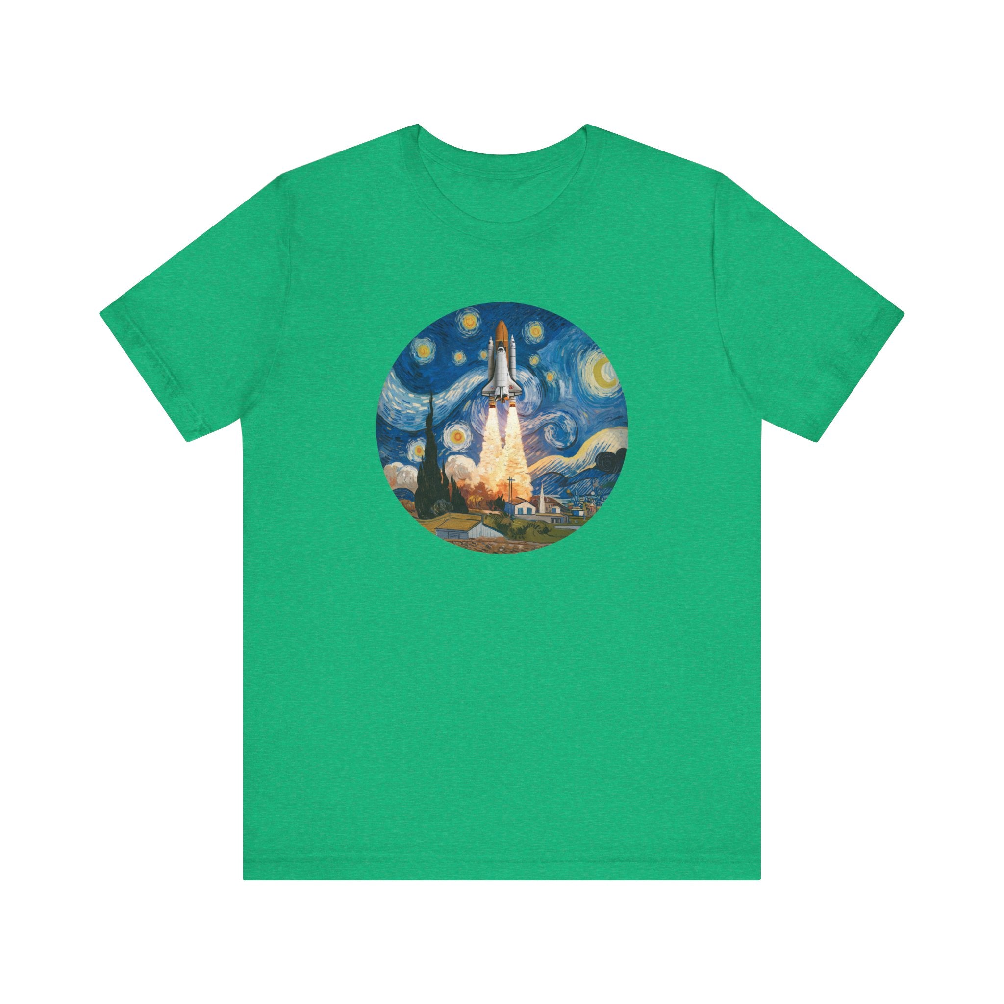 Van Gogh Spaceship - T-Shirt