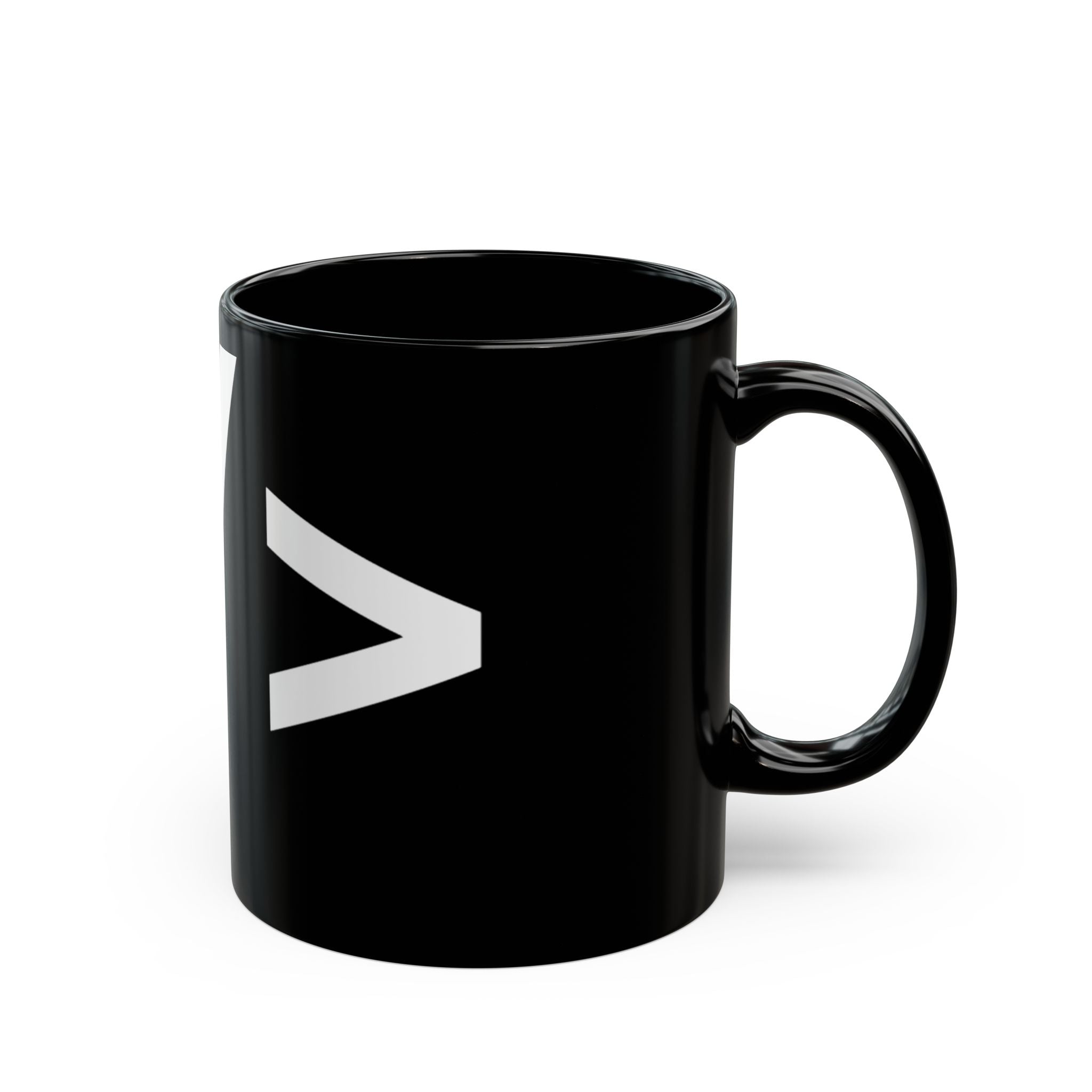 Code Closing White - Black Mug