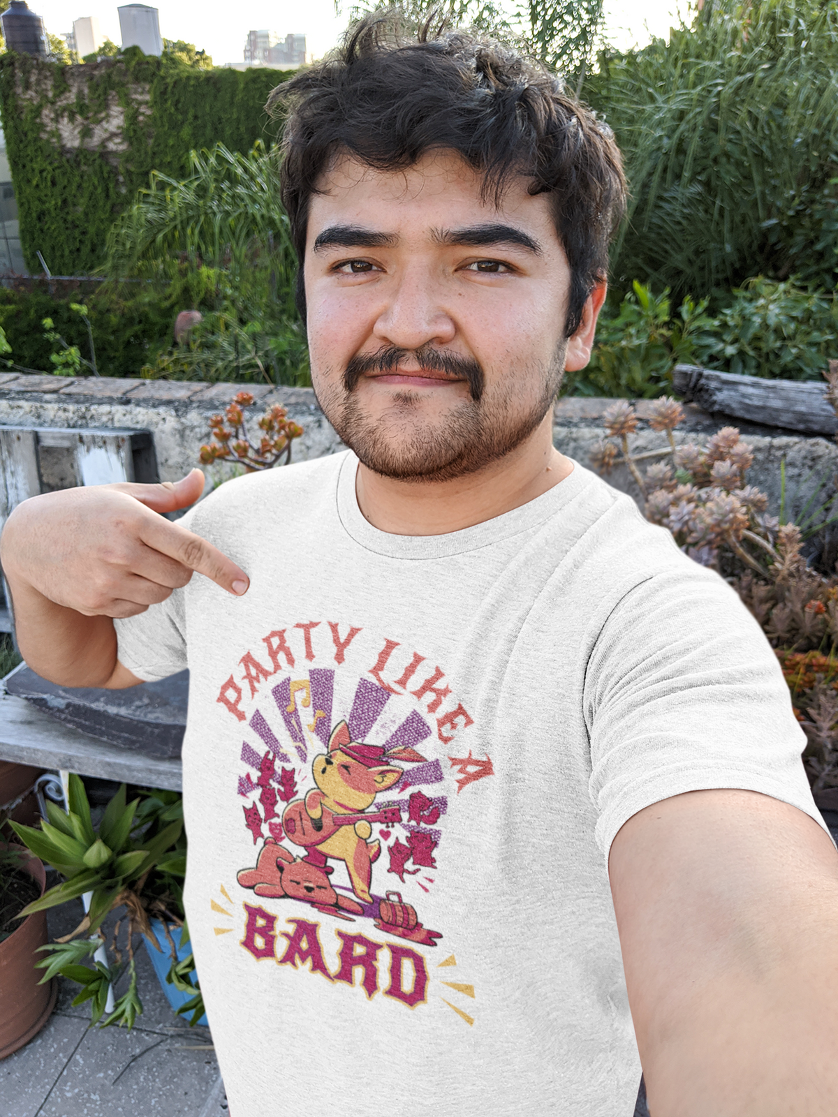 Party Like a Bard T-Shirt | DnD Fantasy Humor | Geekpsters