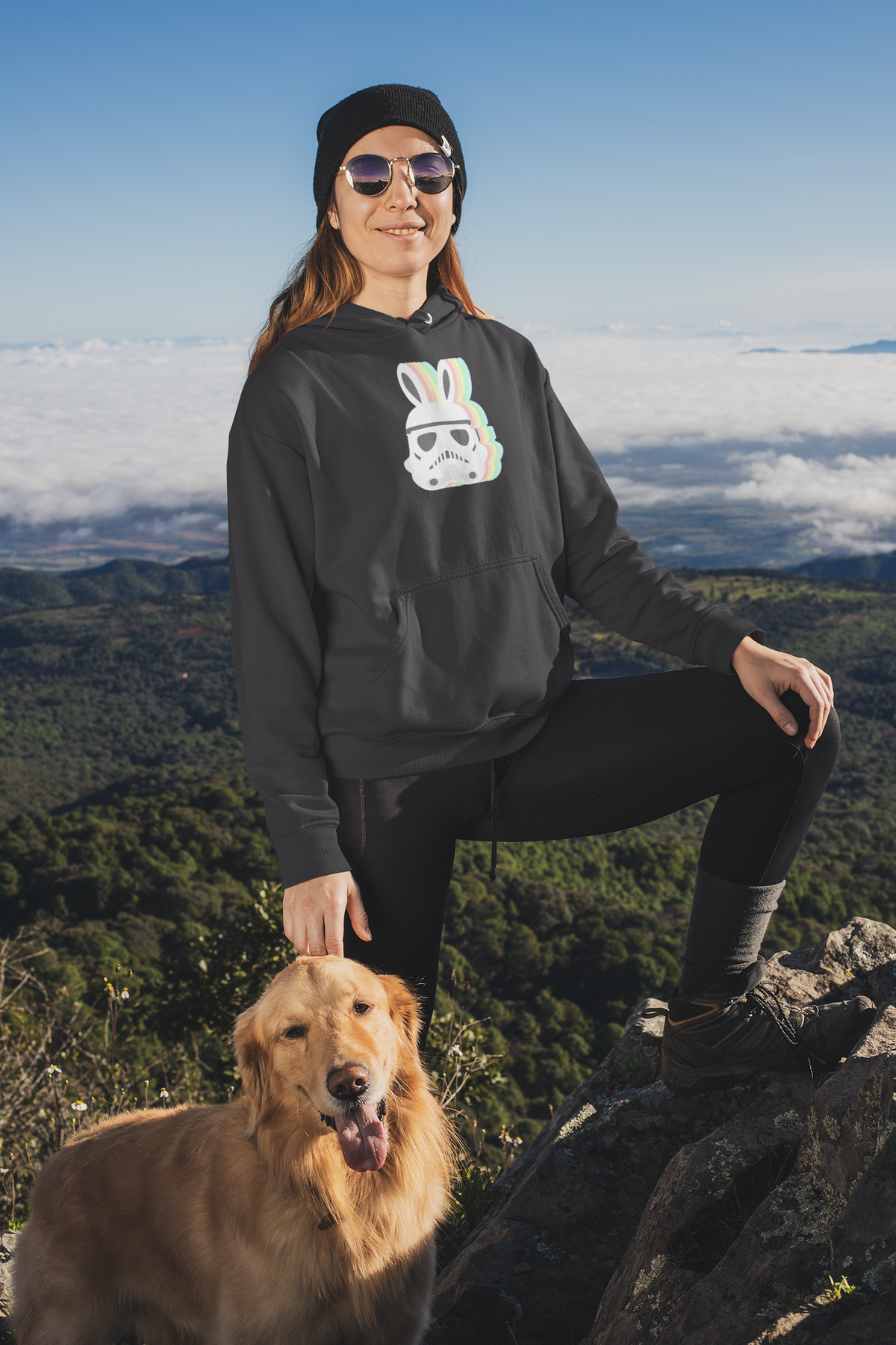 Star Wars Easter Stormtrooper Hoodie | Funny Sci-Fi Holiday Hoodie | Geekpsters