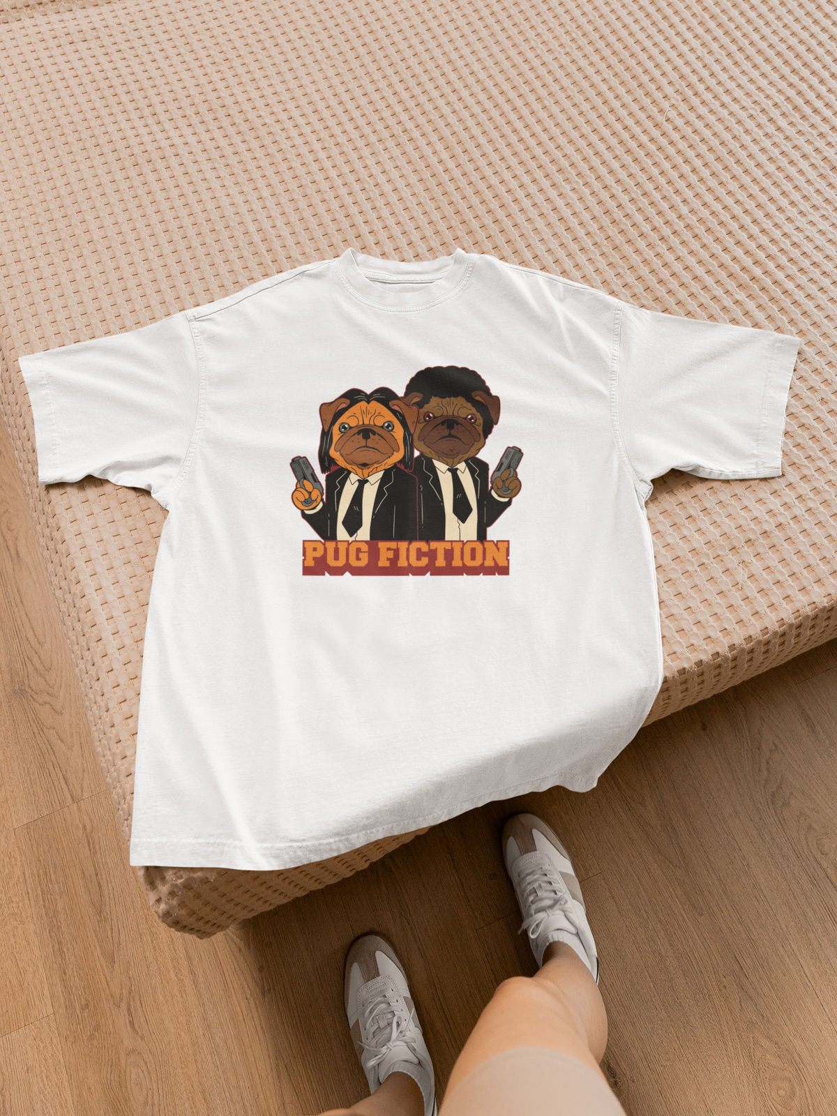 American Gothic UFO T-Shirt | Sci-Fi Art Parody Tee | Geekpsters