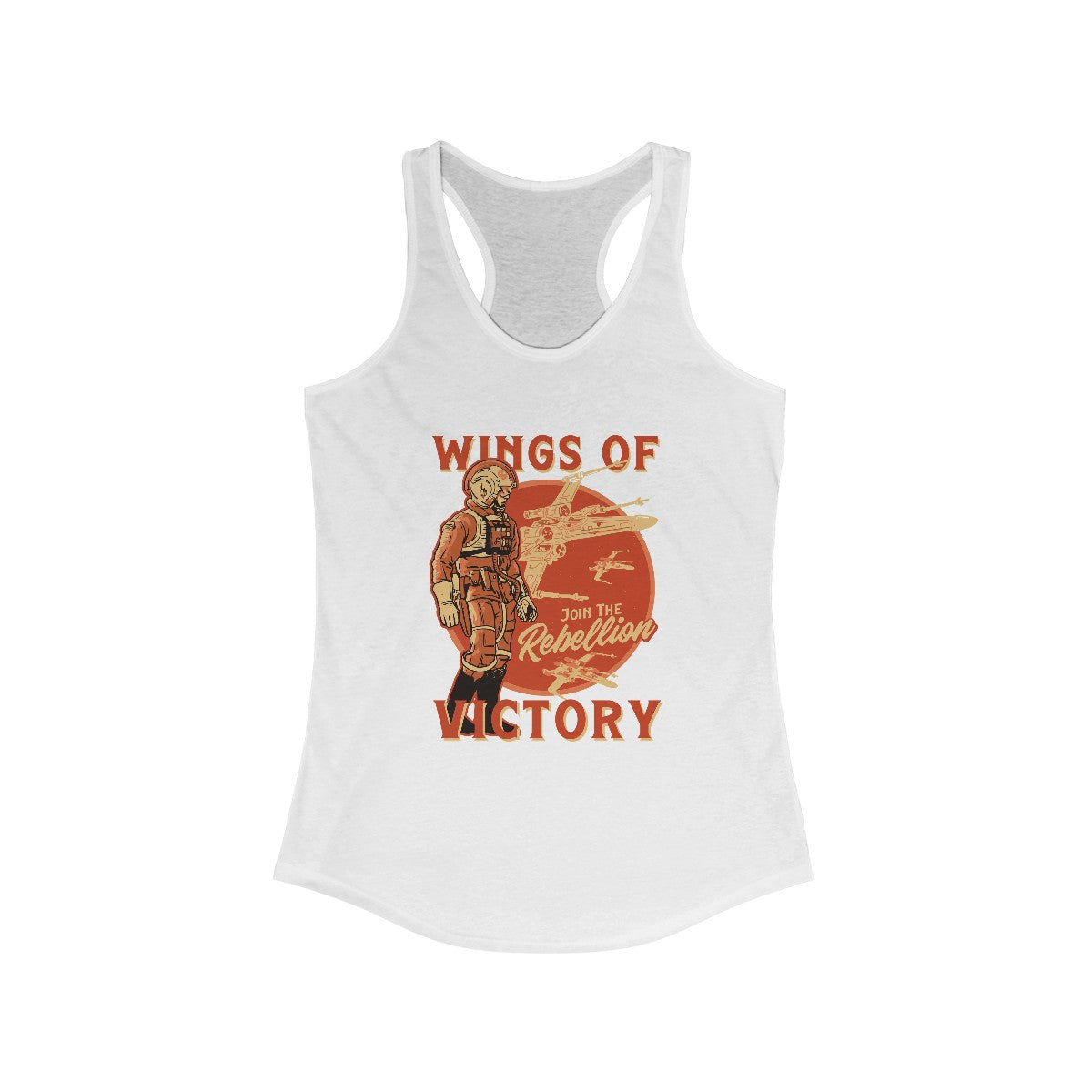 Wings of Victory - Women's Racerback Tank