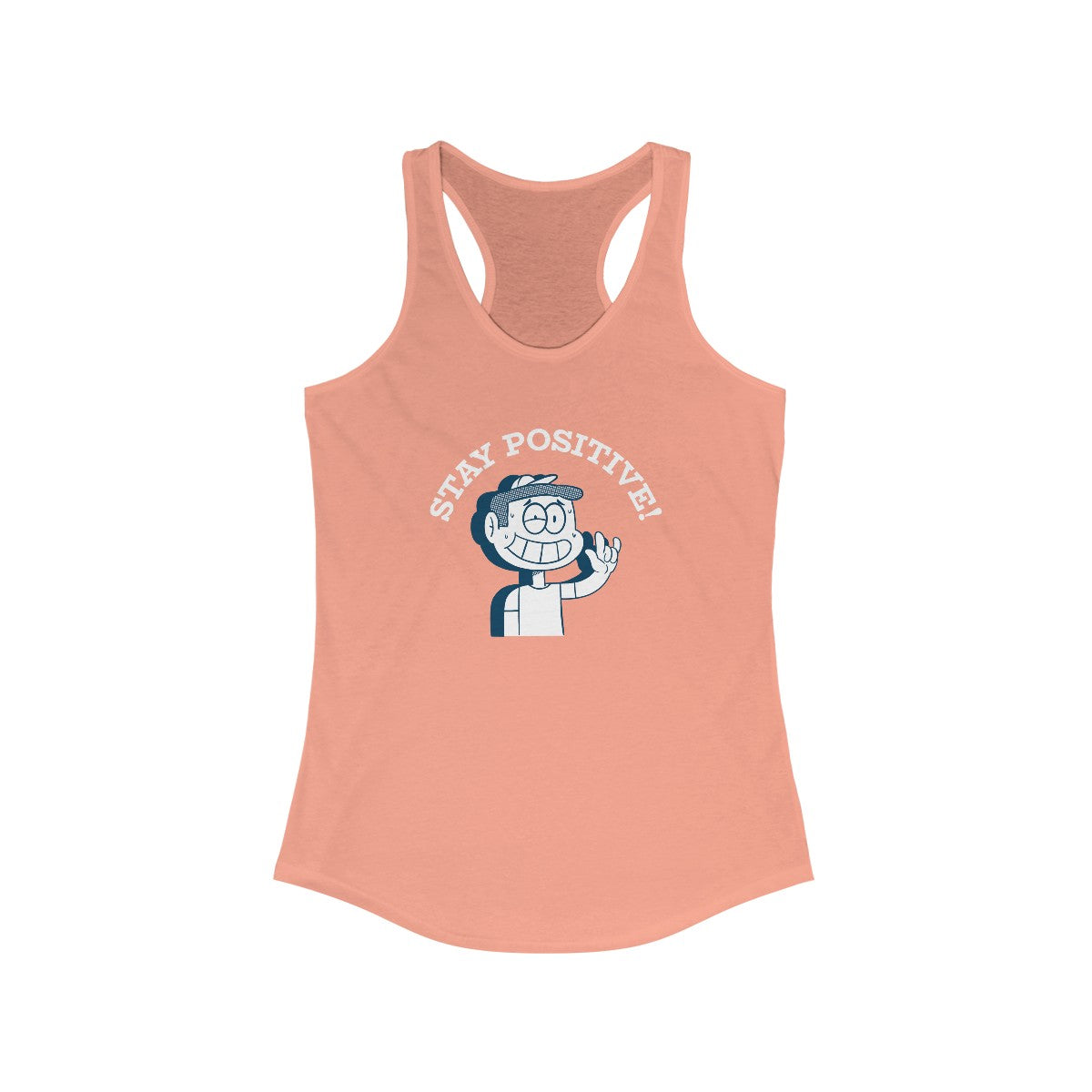 PEA Happy - Women's Racerback Tank