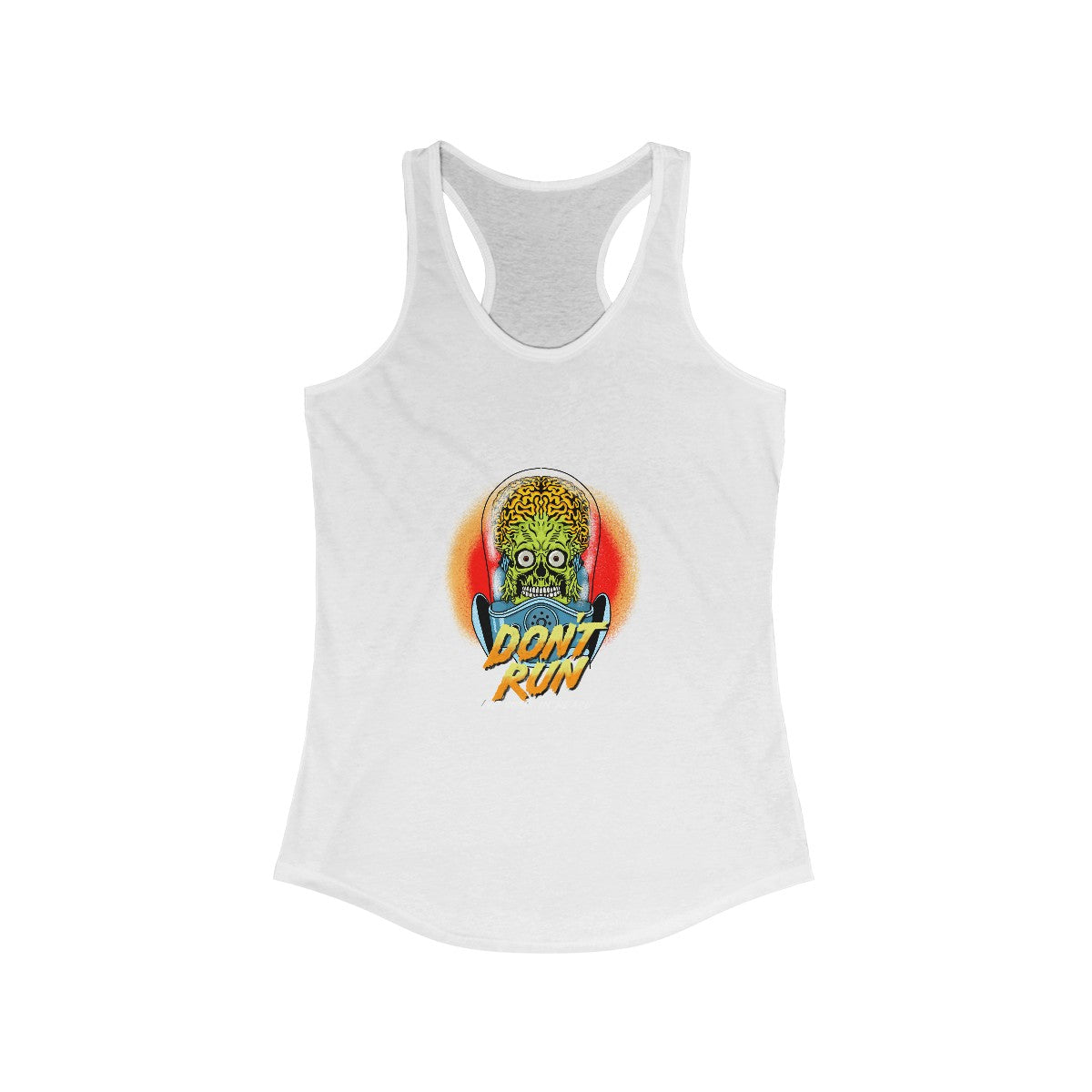Don't Run - Women's Racerback Tank