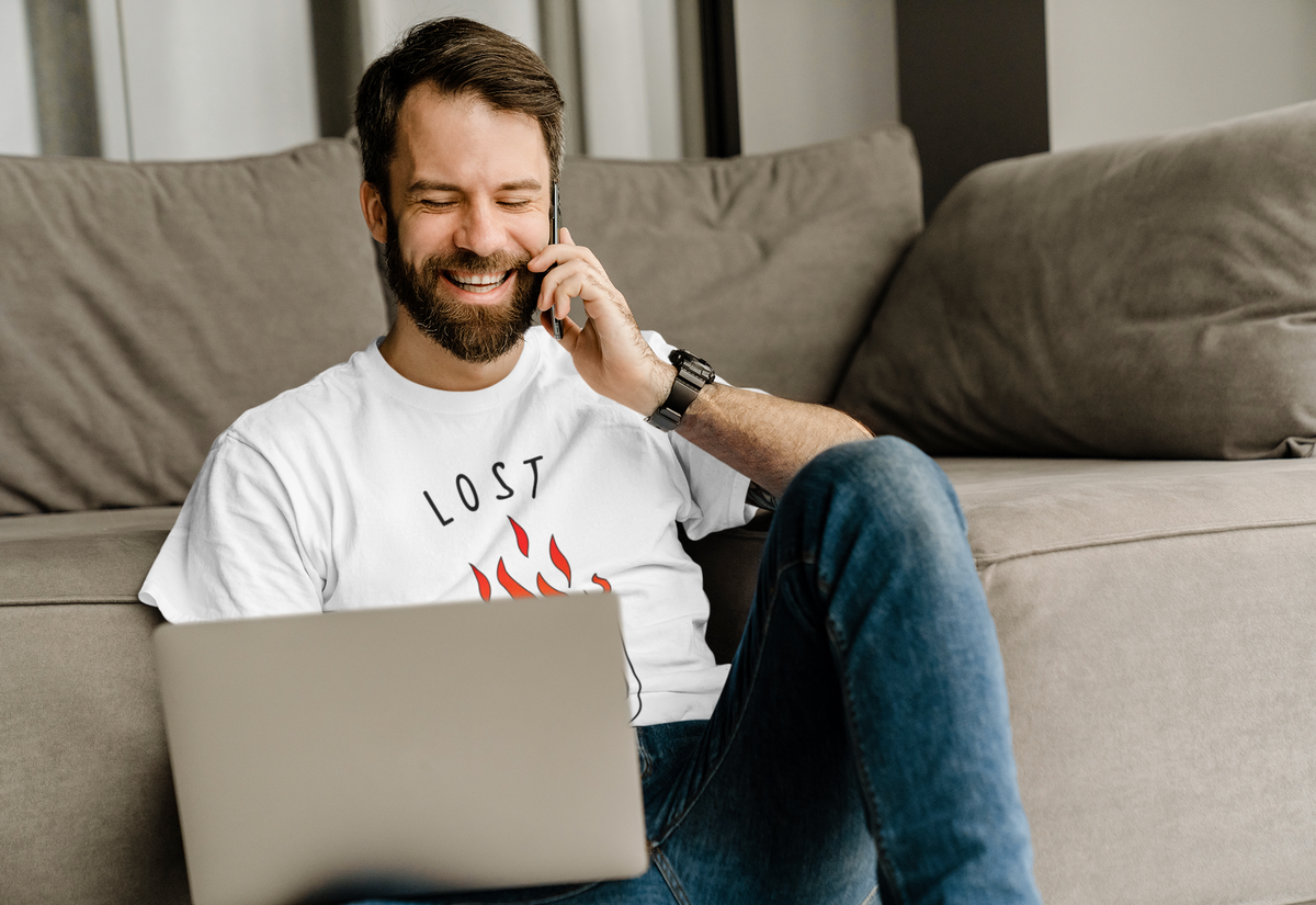 Lost Control T-Shirt | Funny Sarcastic Chaos Tee | Relatable Humor Gift