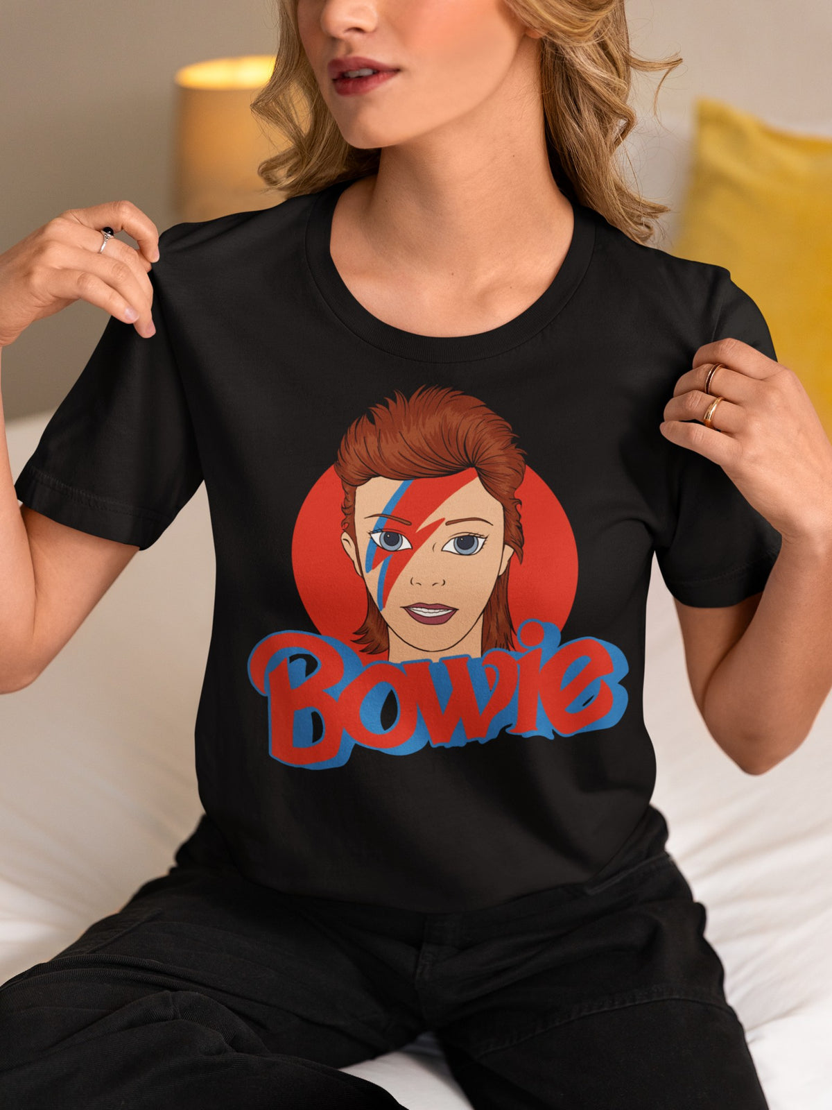 Bowie T-Shirt lifestyle mockup, Geekpsters