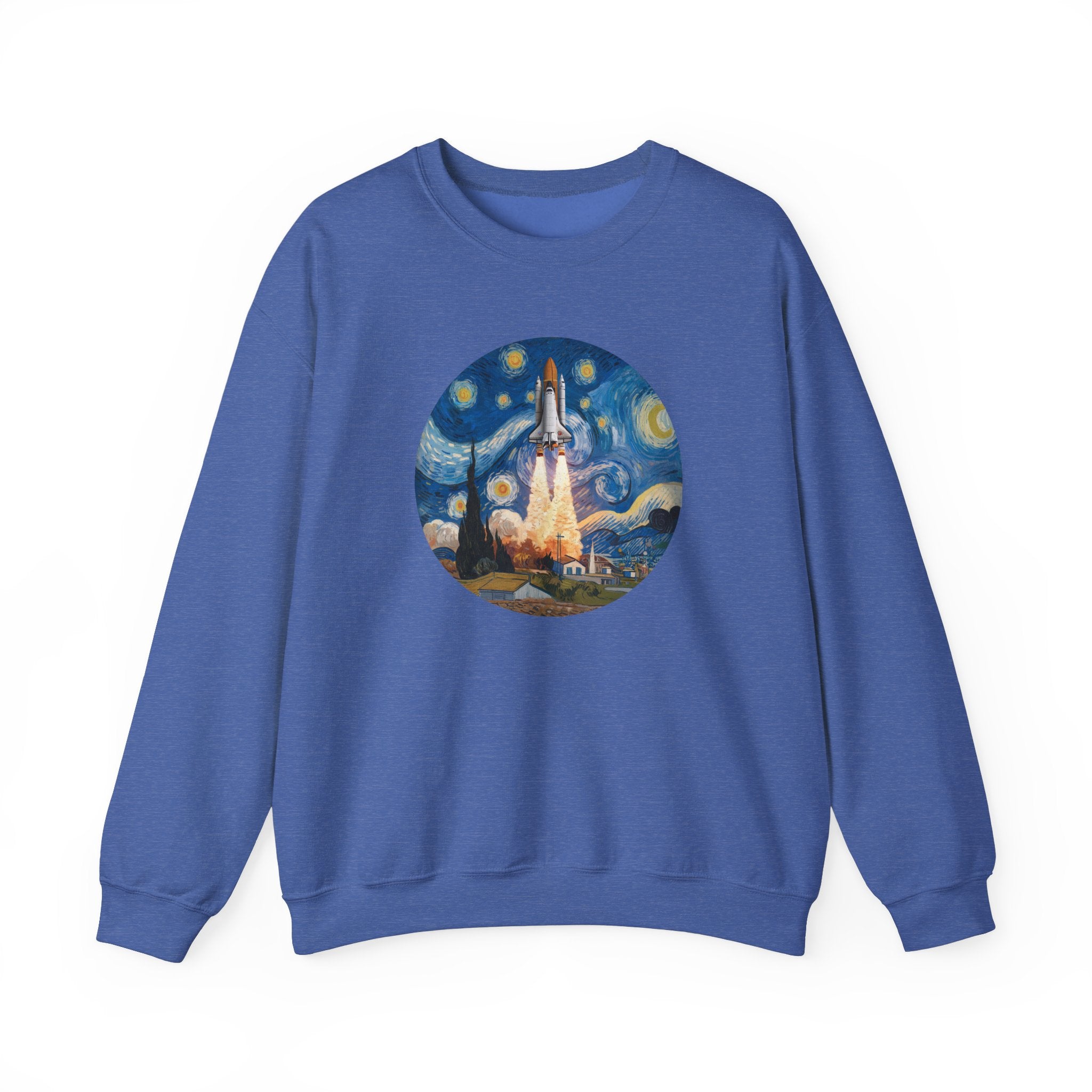 Van Gogh Spaceship -  Sweatshirt