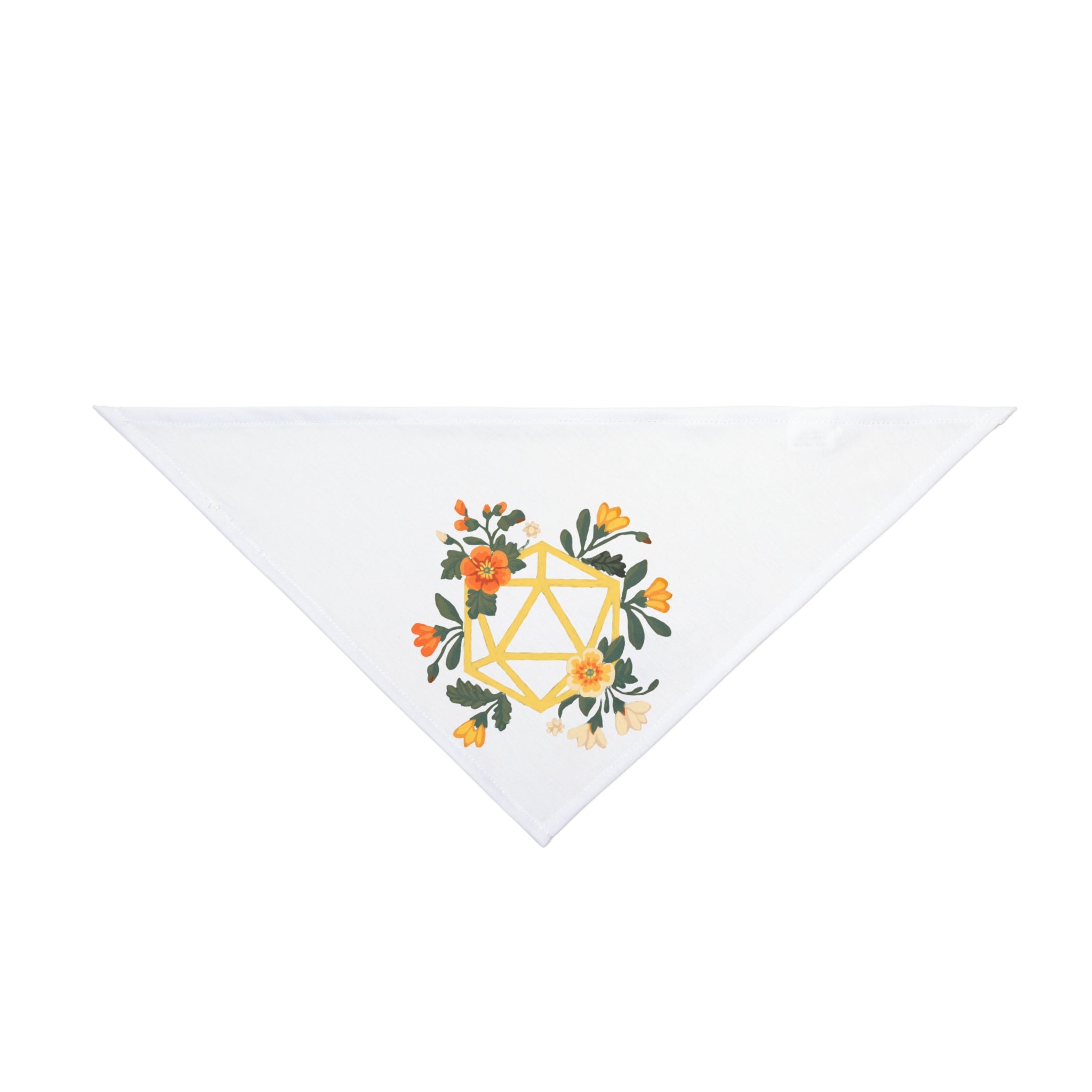 Floral Polyhedron - Pet Bandana