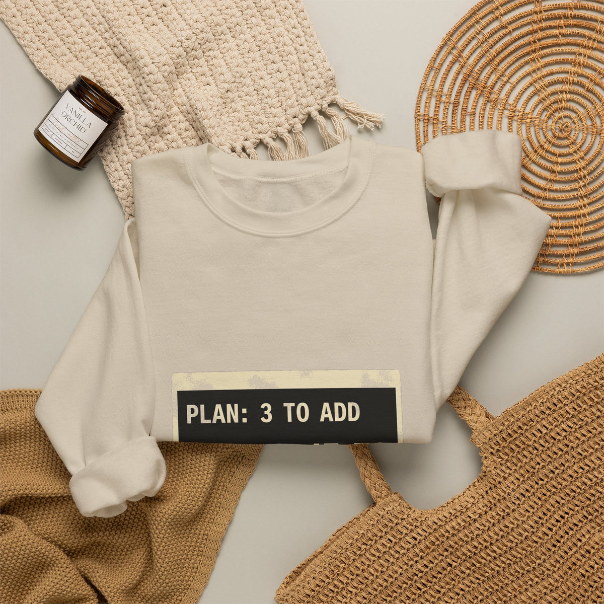 Plan 3 to Add, Apply 47 to Destroy Sweatshirt