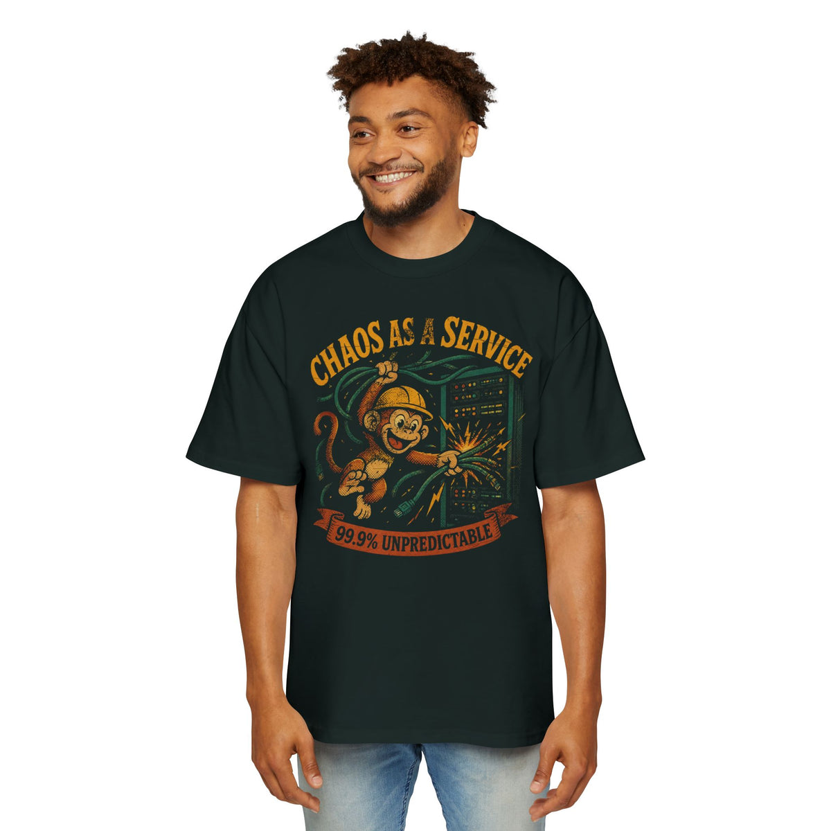 Chaos as a Service Oversized Tee