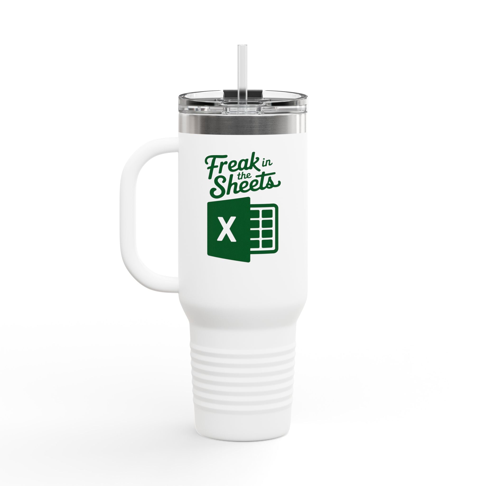 Freak in the Sheets -  insulated travel mug 40oz