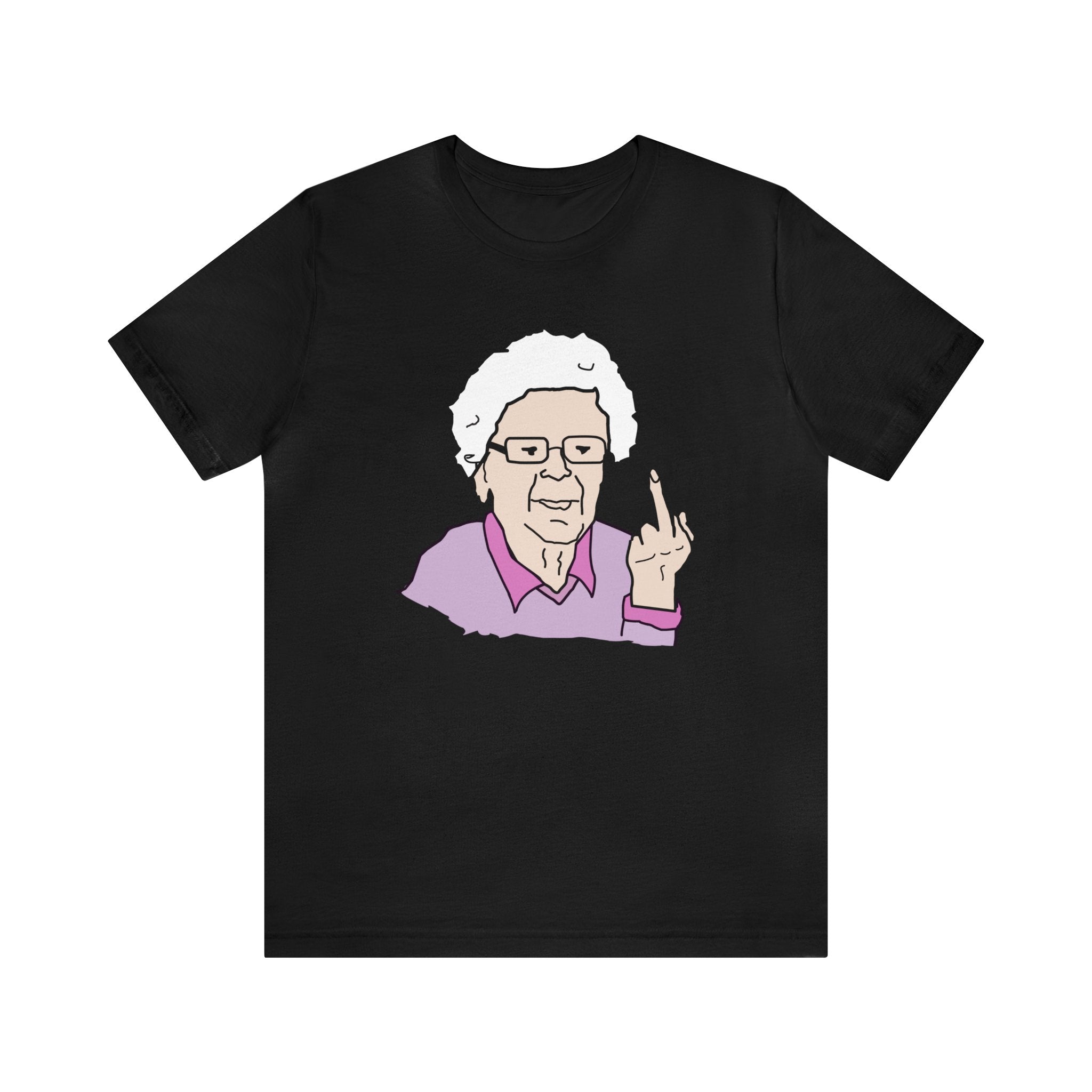 Order now for this Granny T-shirt featuring a drawing of a woman. Perfect for grandmas!