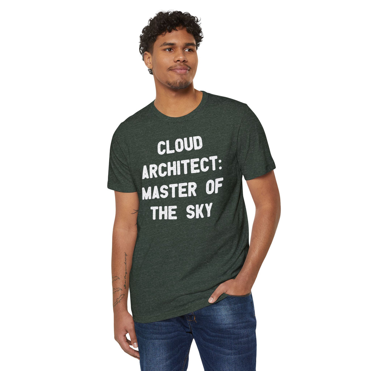 Cloud Architect, Master of the Sky Recycled Organic Tee