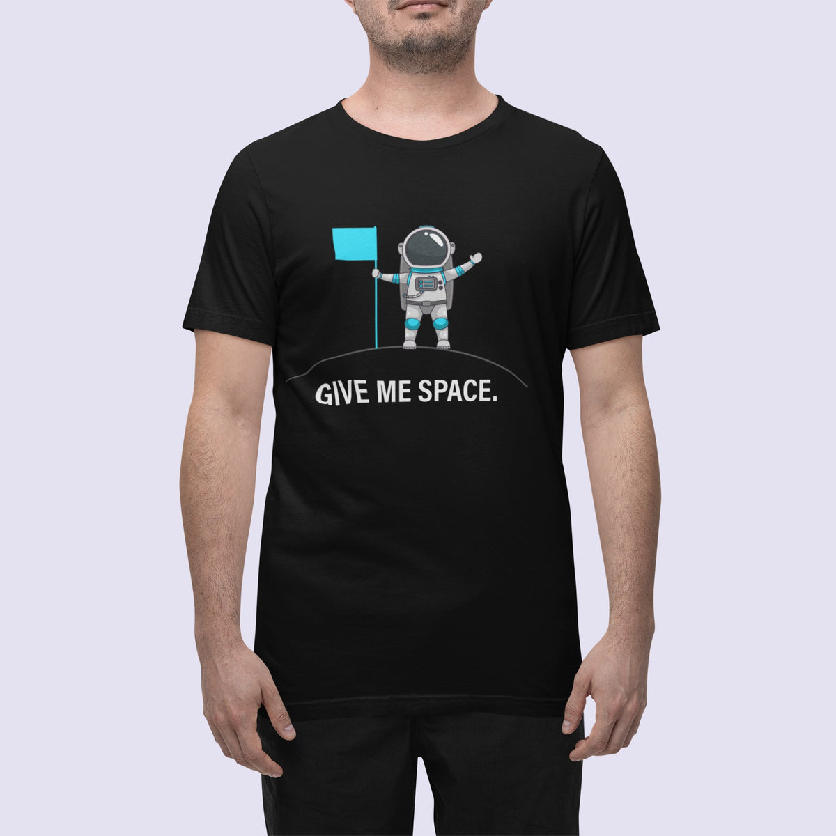 Give Me Space T-Shirt lifestyle mockup, Geekpsters