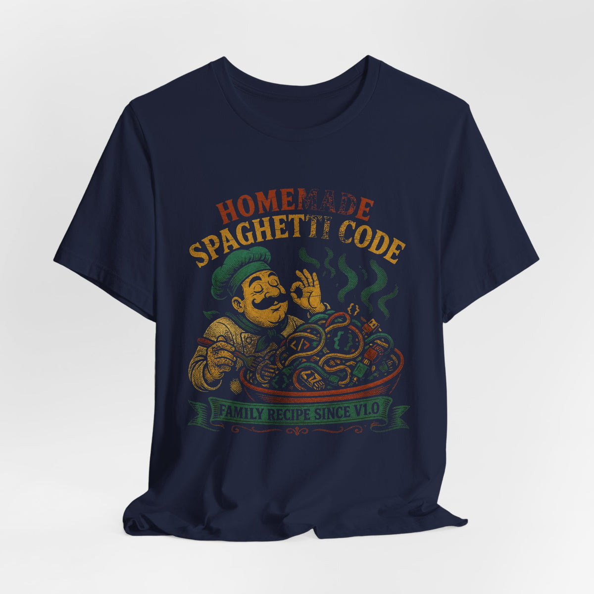 Homemade Spaghetti Code T-Shirt