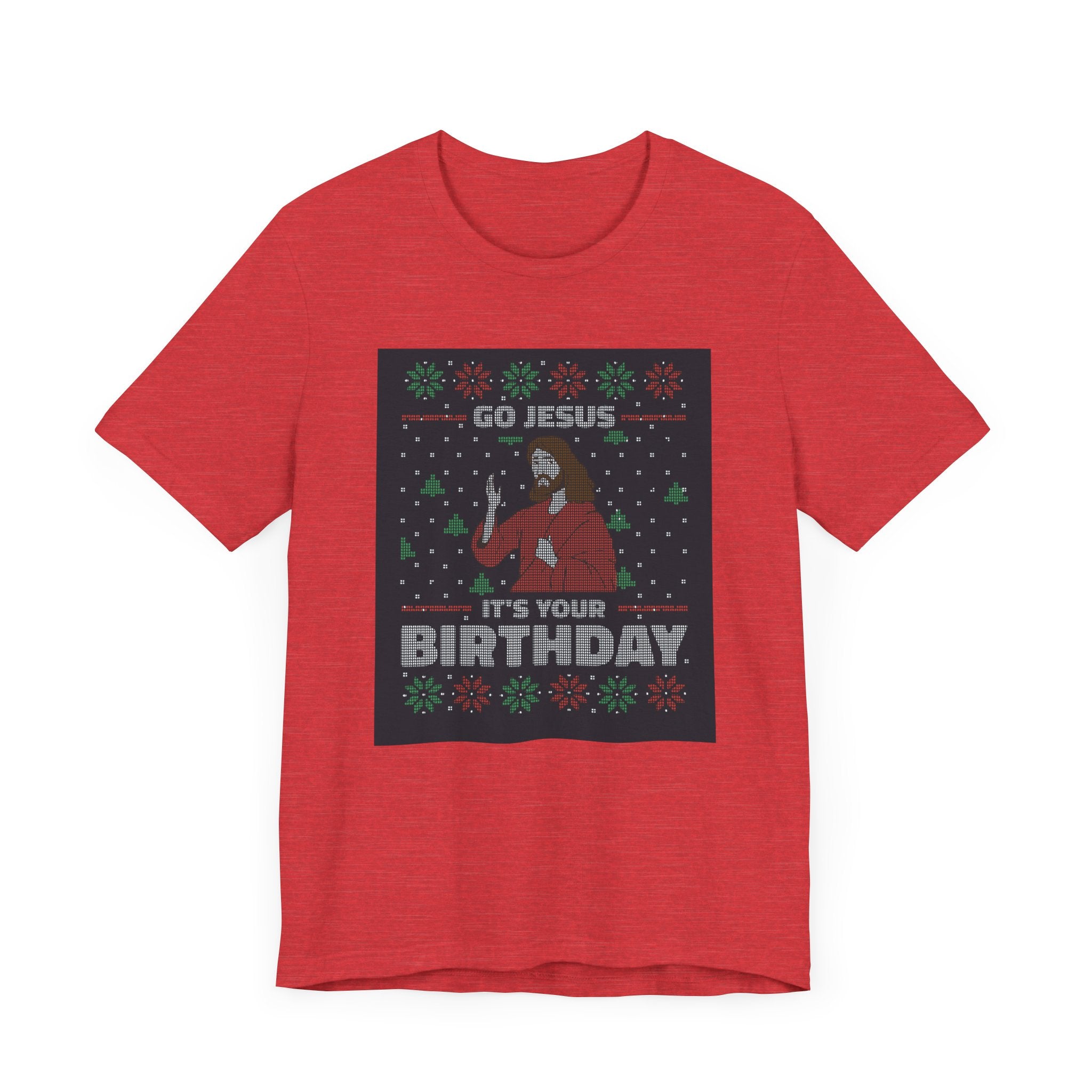 Jesus Birthday Ugly Sweater - T-Shirt